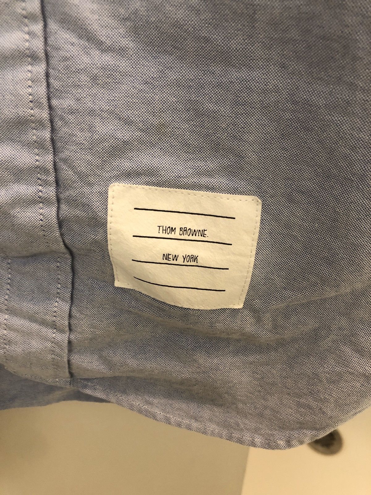 Thom Browne Thom Browne Grosgrain Oxford Shirt Size US S / EU 44-46 / 1 - 3 Thumbnail