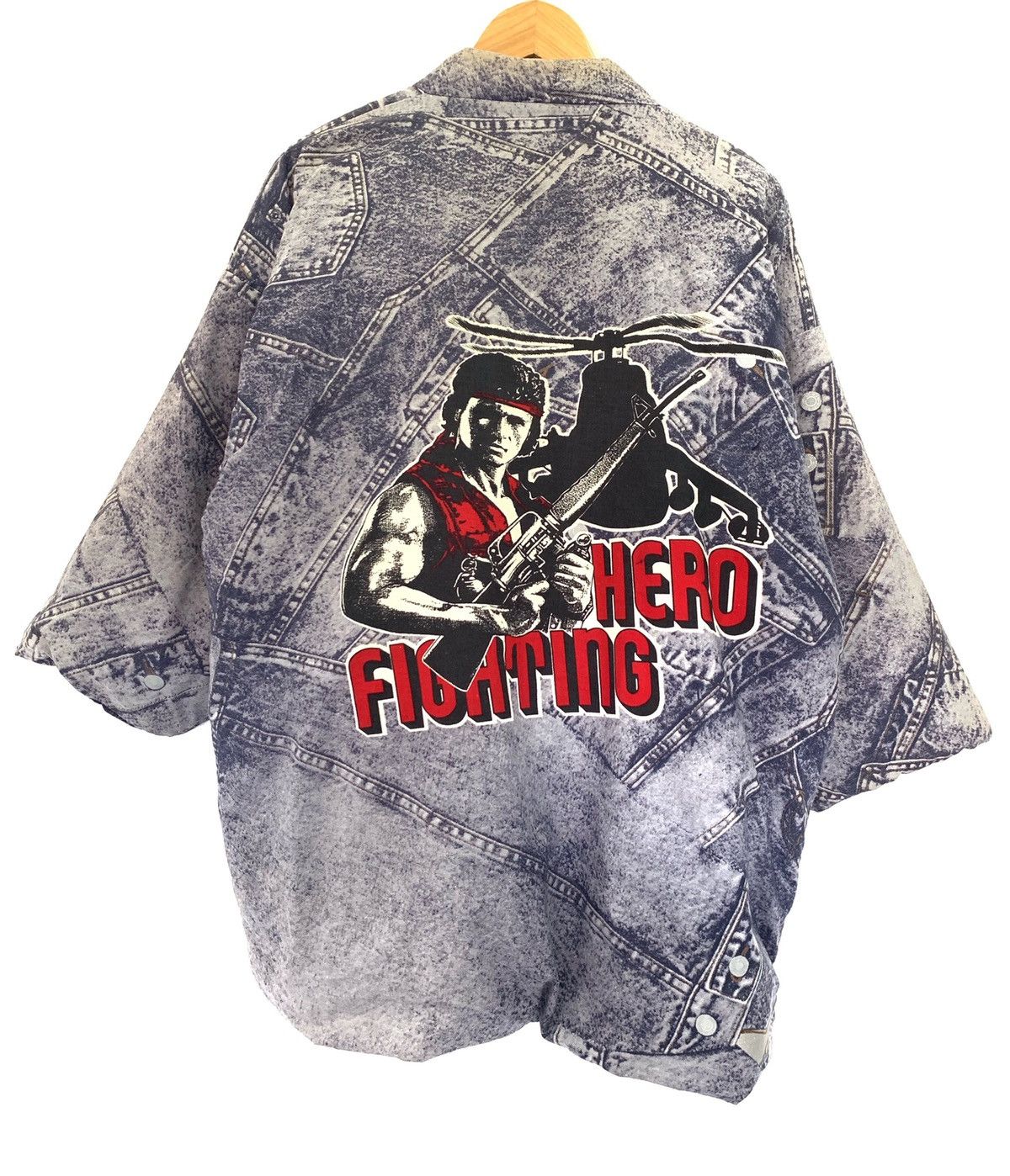 'RAMBO' Sylvester Stallone Cardigan Traditional Jacket