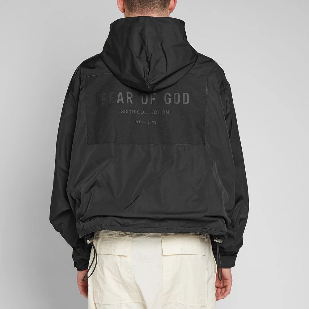 Fear of God Fear of god sixth collection Nylon Hooded Bomber Jacket |  Grailed