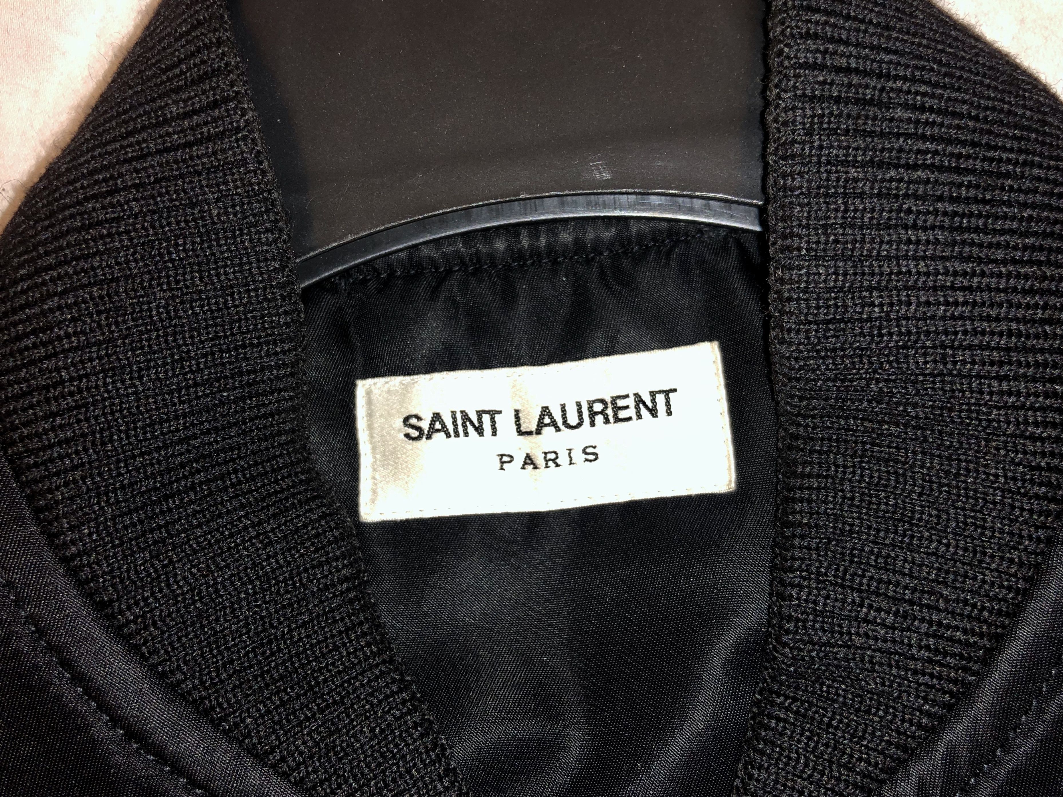Saint Laurent Paris BOMBER JACKET IN NYLON, SZ 44 Size US S / EU 44-46 / 1 - 6 Thumbnail