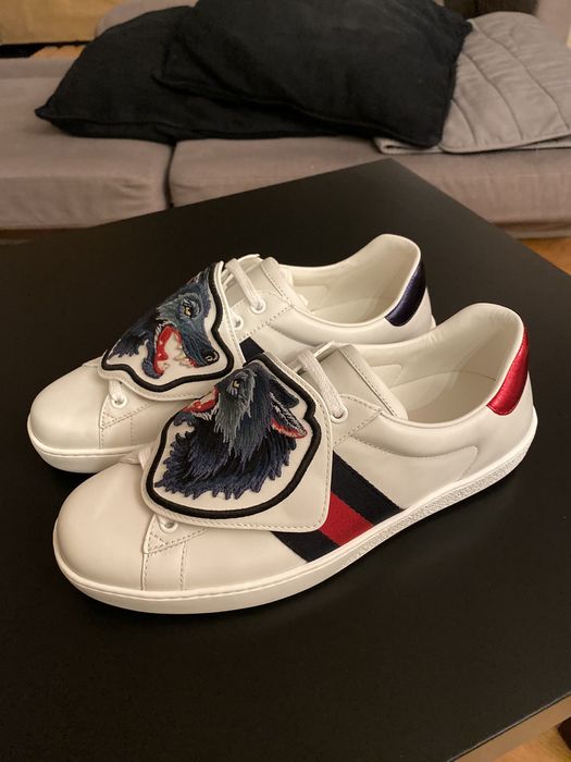 Gucci cheap ace wolf