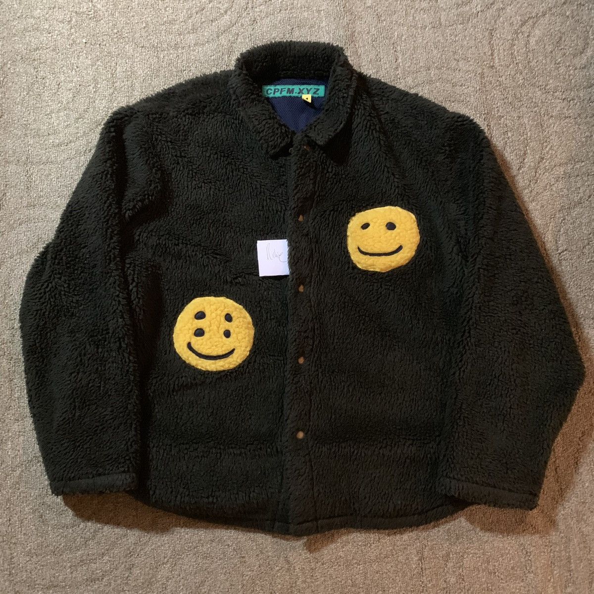 Human Made CPFM x Human Made Work Jacket Green size XL Used | Grailed