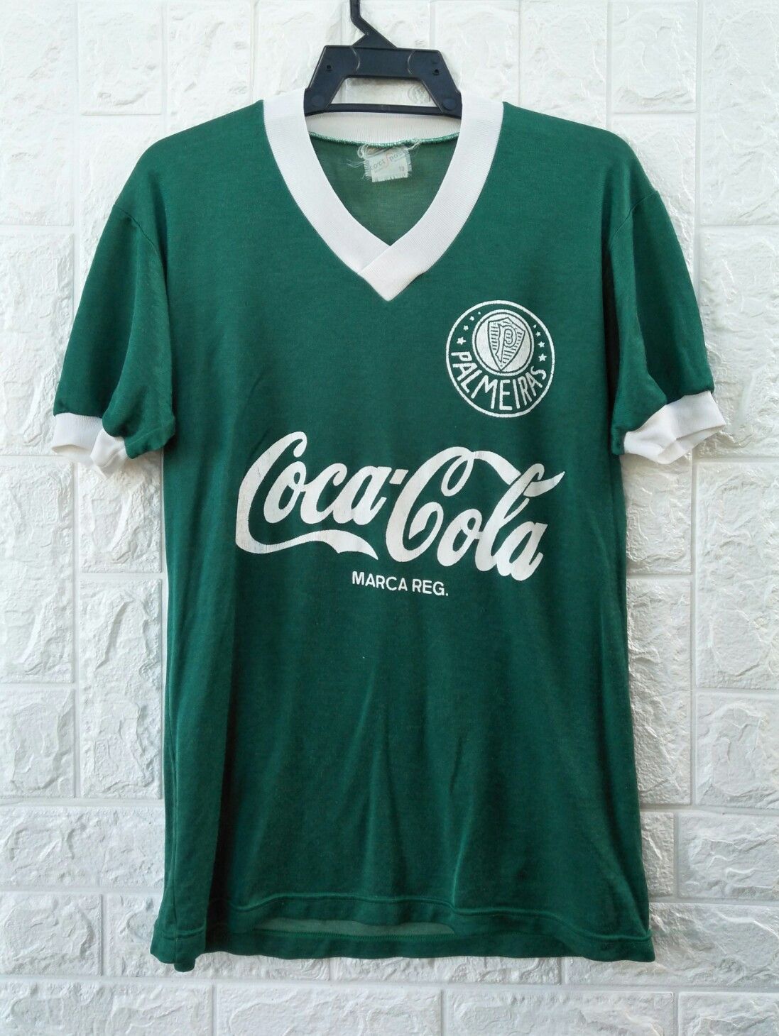 Coca Cola Vintage Coca Cola Soccer Jersey Trademark Palmeiras Club ...