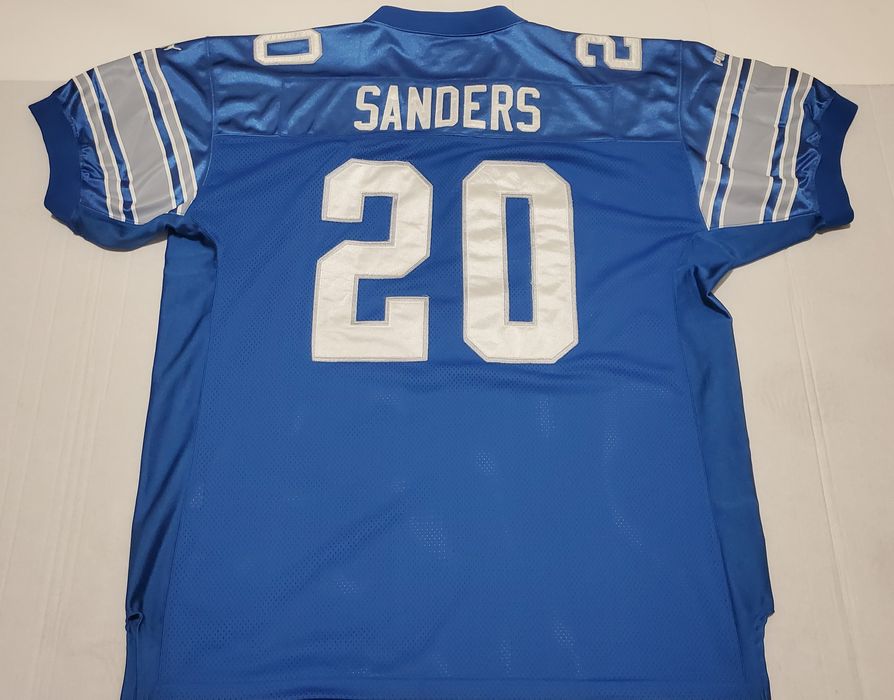 Puma 1999 VINTAGE BARRY SANDERS JERSEY DETROIT LIONS Grailed