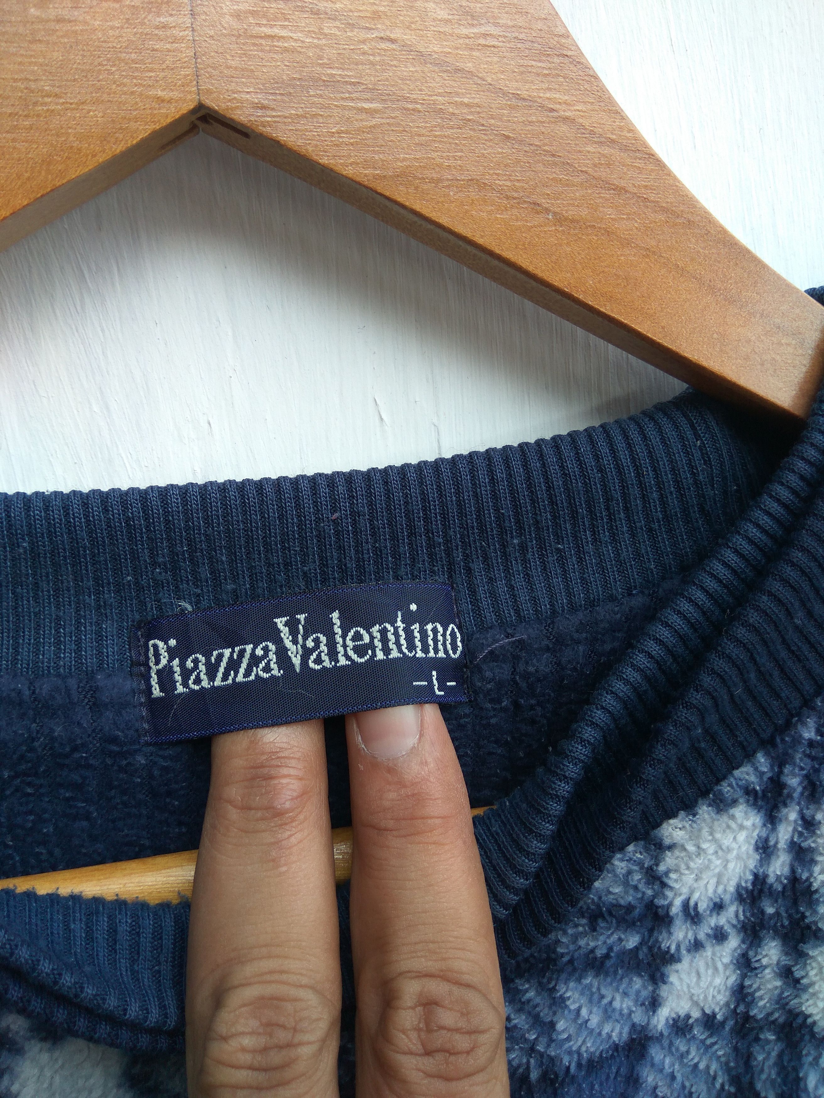 Valentino Vintage Piazza Valentino sweatshirt checkered Size US L / EU 52-54 / 3 - 4 Thumbnail