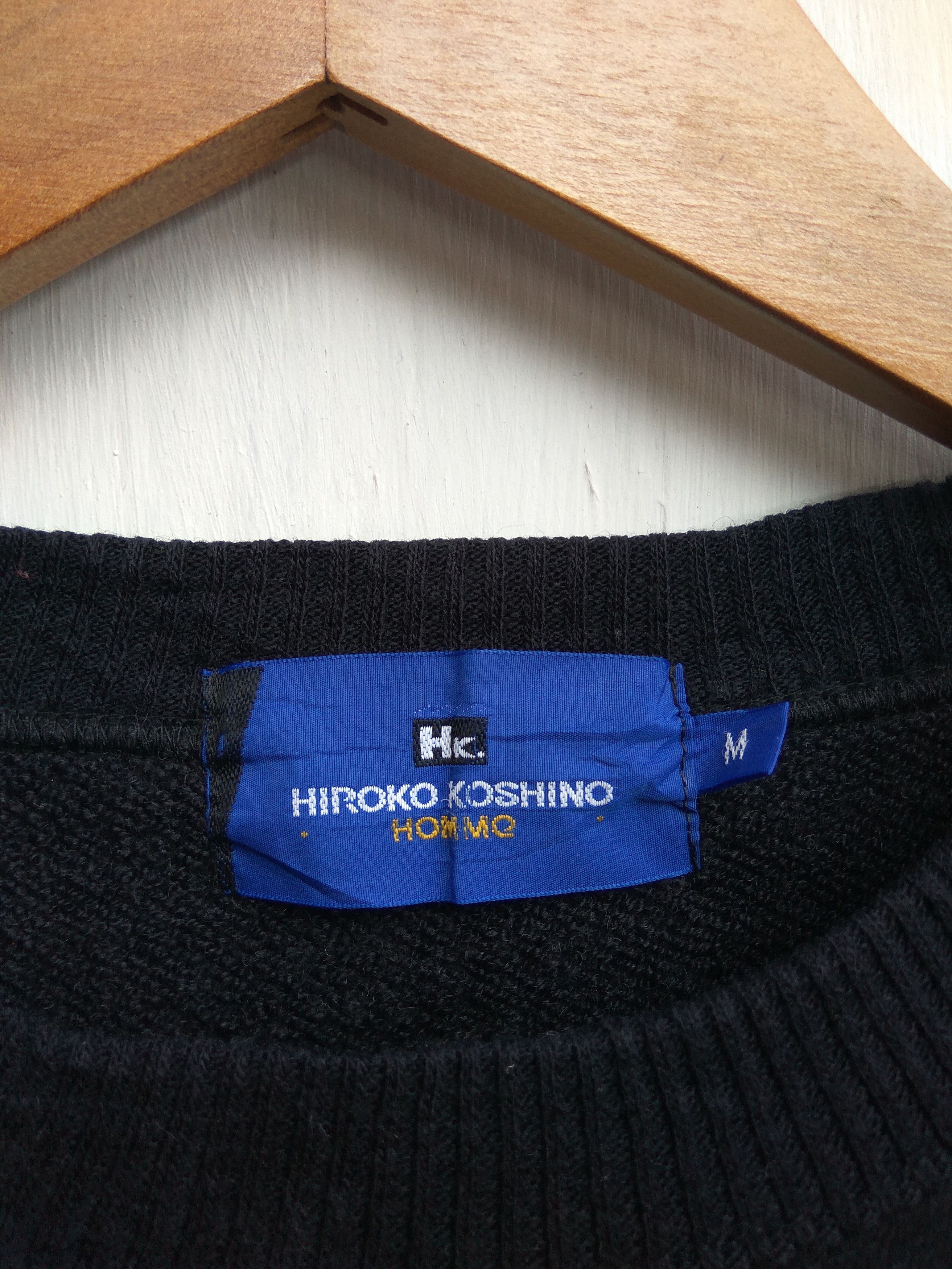 Hiroko Koshino Homme 🔥 Hiroko Koshino Homme sweatshirt spell out Japanese Brand Size US M / EU 48-50 / 2 - 4 Thumbnail