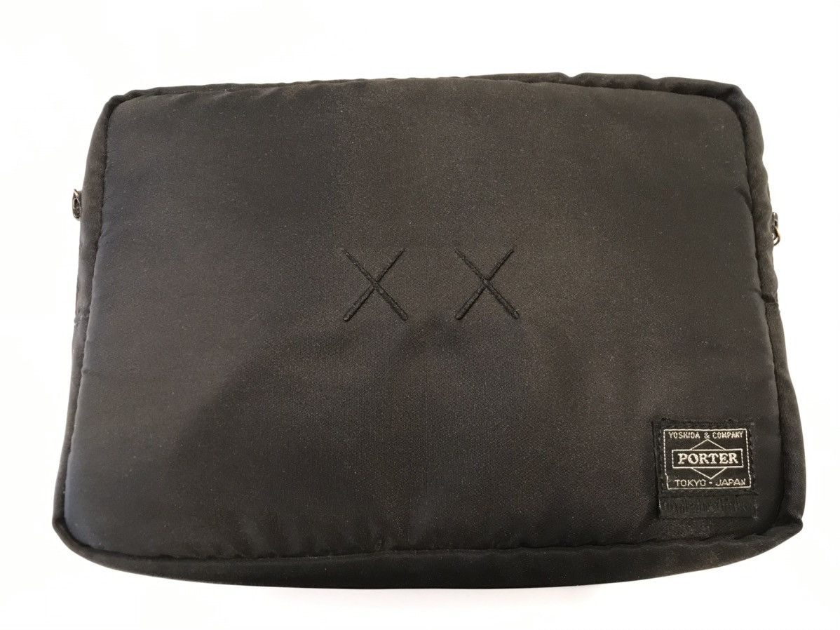 Kaws × Original Fake × Porter KAWS x OriginalFake x Porter Chomper Zip Case  | Grailed