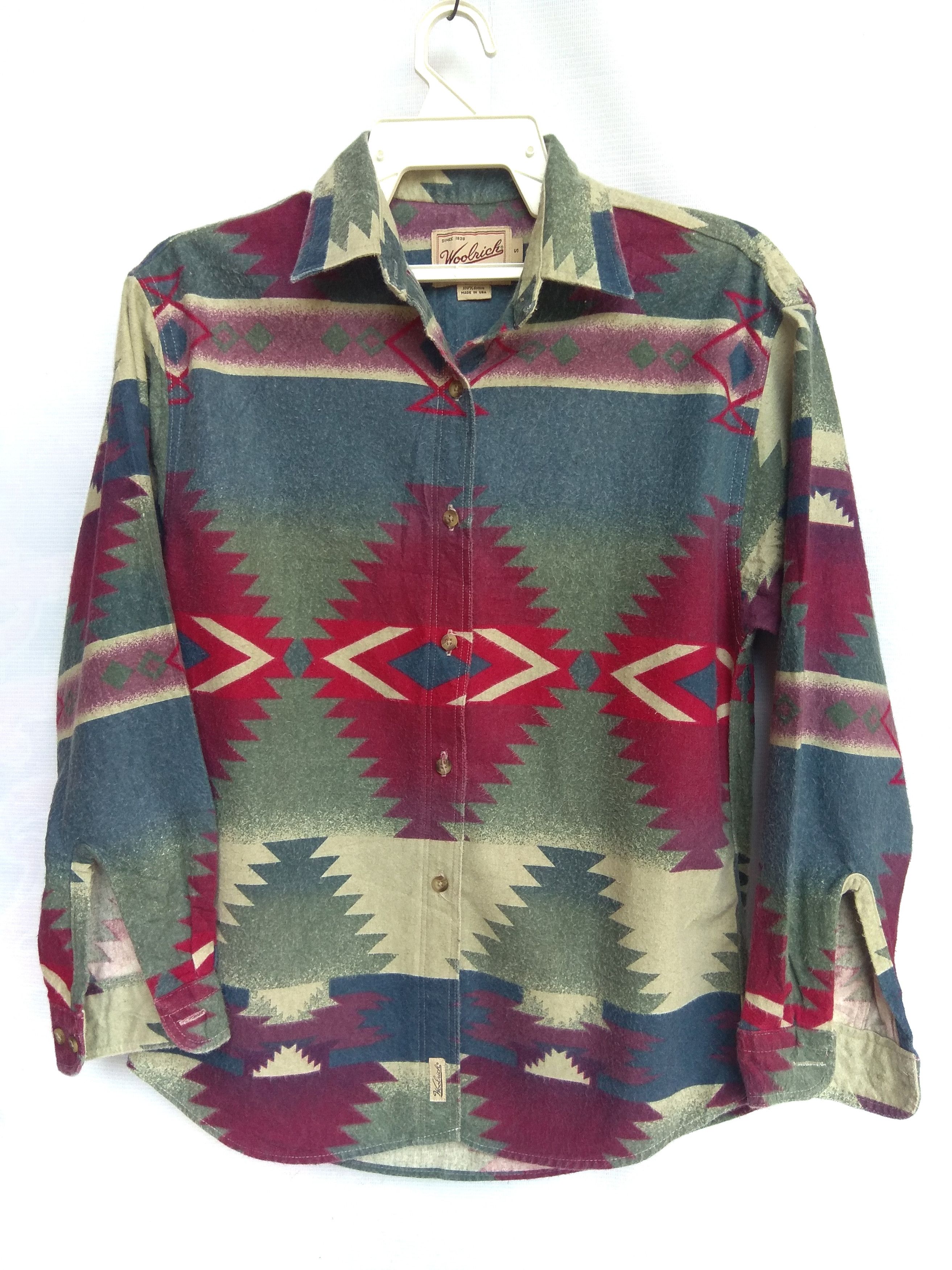 Vintage Woolrich Button Up Shirt made in USA
