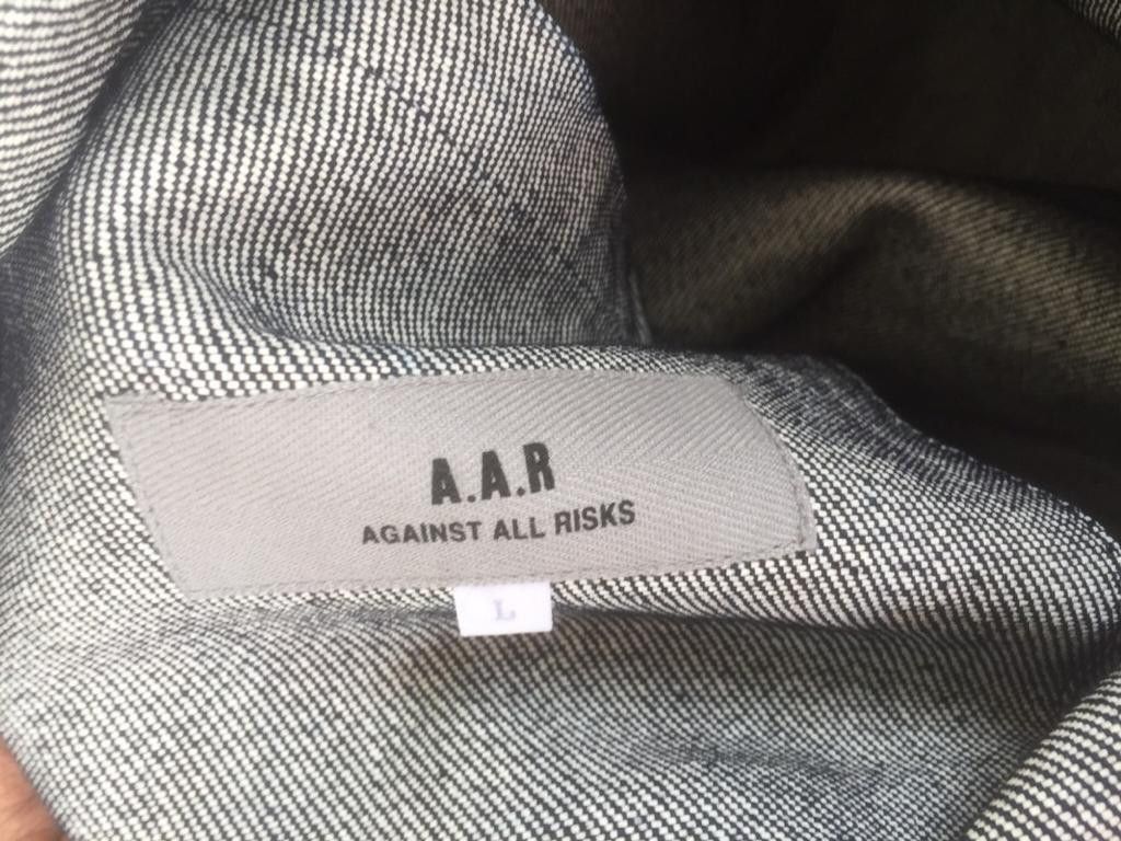 Yohji Yamamoto A.A.R by Yohji Yamamoto Chore Denim Jacket Size US L / EU 52-54 / 3 - 5 Thumbnail