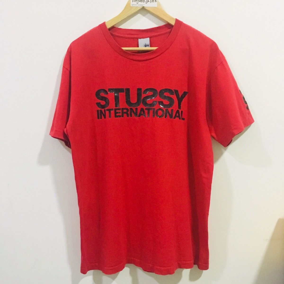 VINTAGE 90S STUSSY T SHIRT MADE IN USA