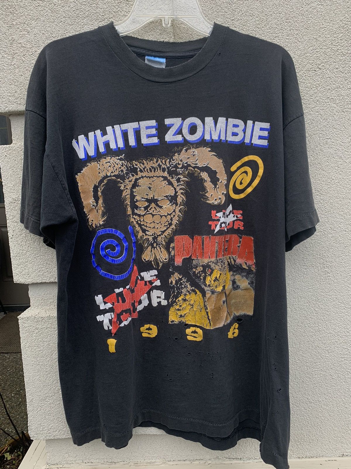 WHITE ZOMBIE & PANTERA TOUR Tシャツ 1996年 WHITE ZOMBIE & PANTERA TOUR Tシャツ 1996年 ミュージシャン