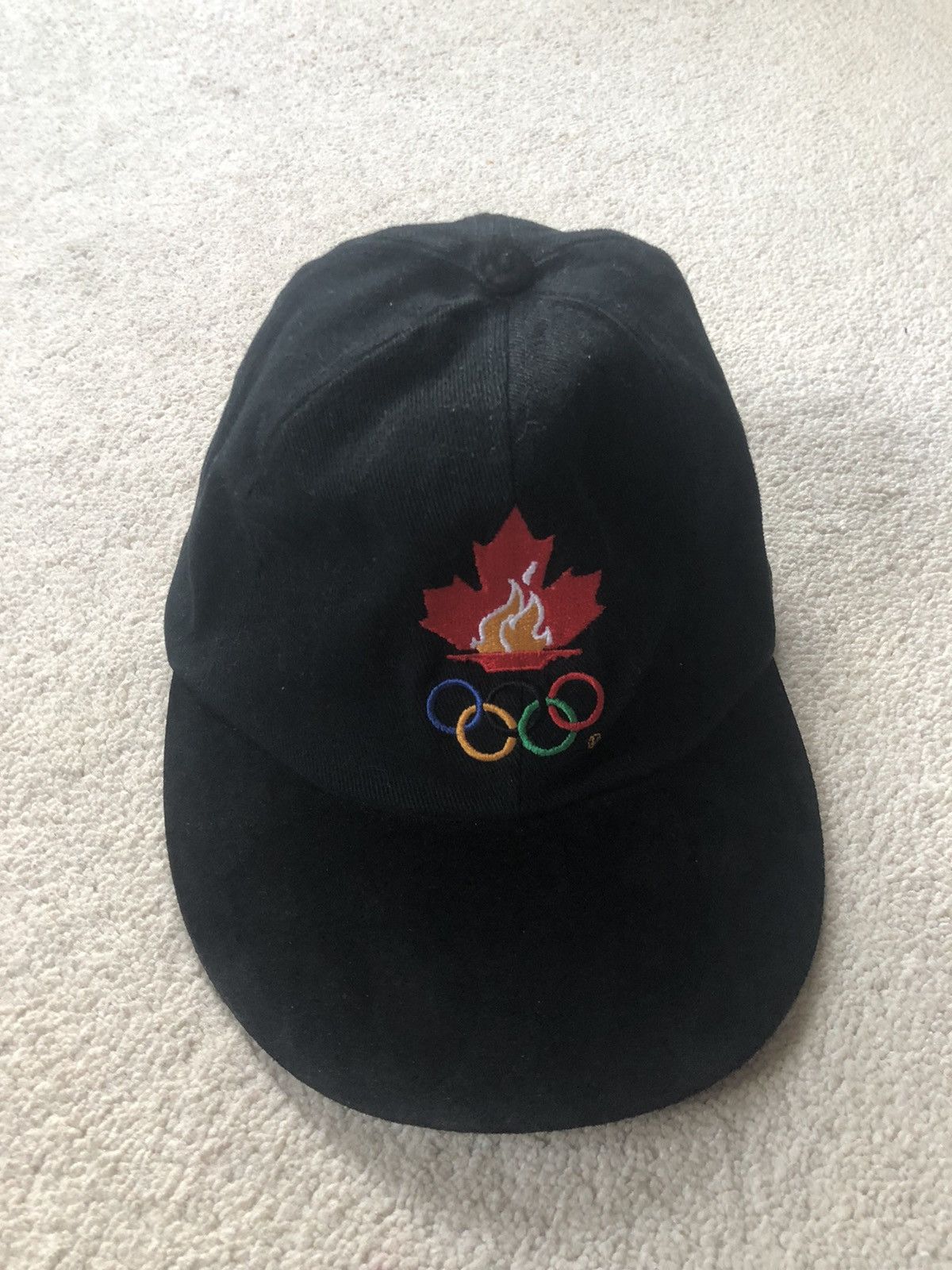 Vintage Vintage Atlanta 1996 Olympics Team Canada Hat Size ONE SIZE - 1 Thumbnail