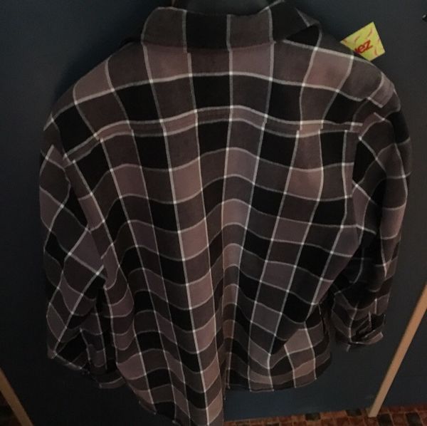 Supreme Supreme Quilted Faded Plaid Shirt Black | Grailed