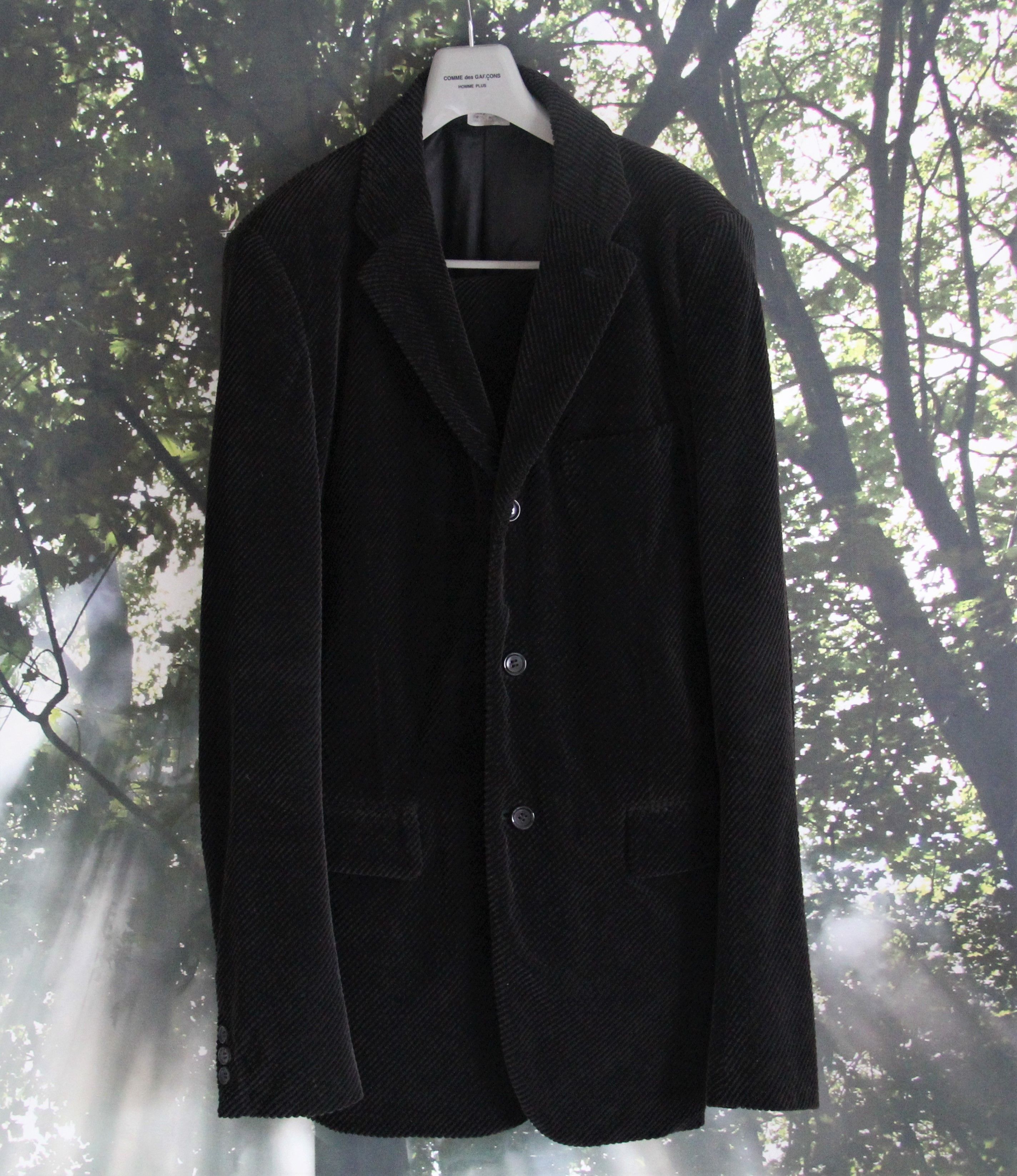 Comme des Garcons Homme Plus A/W 06 Velour Suit Size 40R - 2 Thumbnail