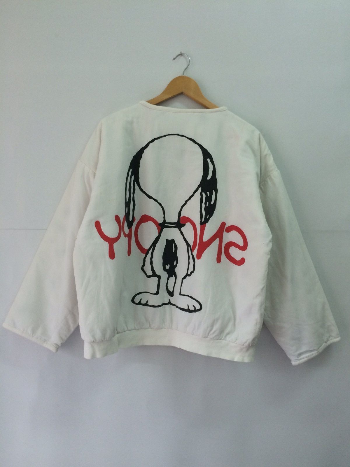 Cartoon Network × Disney × Japanese Brand Snoopy sweatshirt design logo snoopy back forward Size US M / EU 48-50 / 2 - 3 Thumbnail