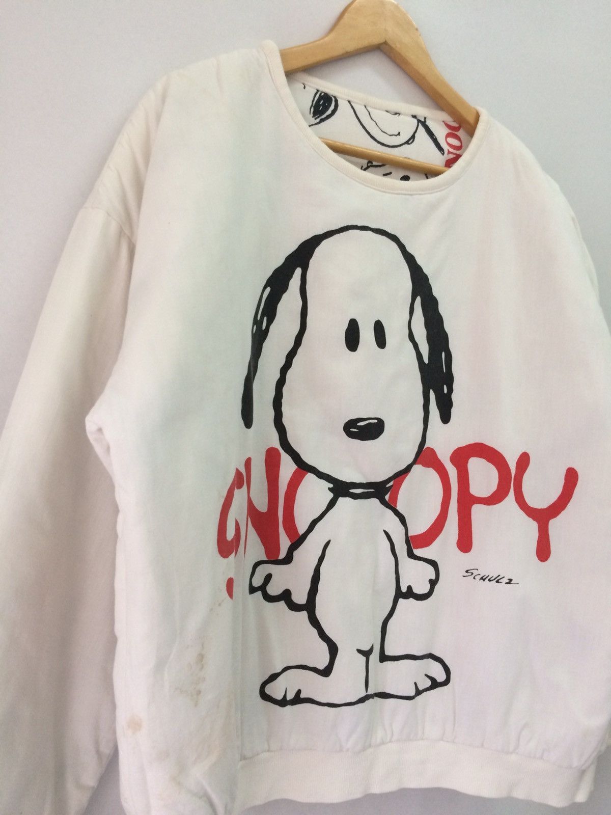 Cartoon Network × Disney × Japanese Brand Snoopy sweatshirt design logo snoopy back forward Size US M / EU 48-50 / 2 - 2 Thumbnail