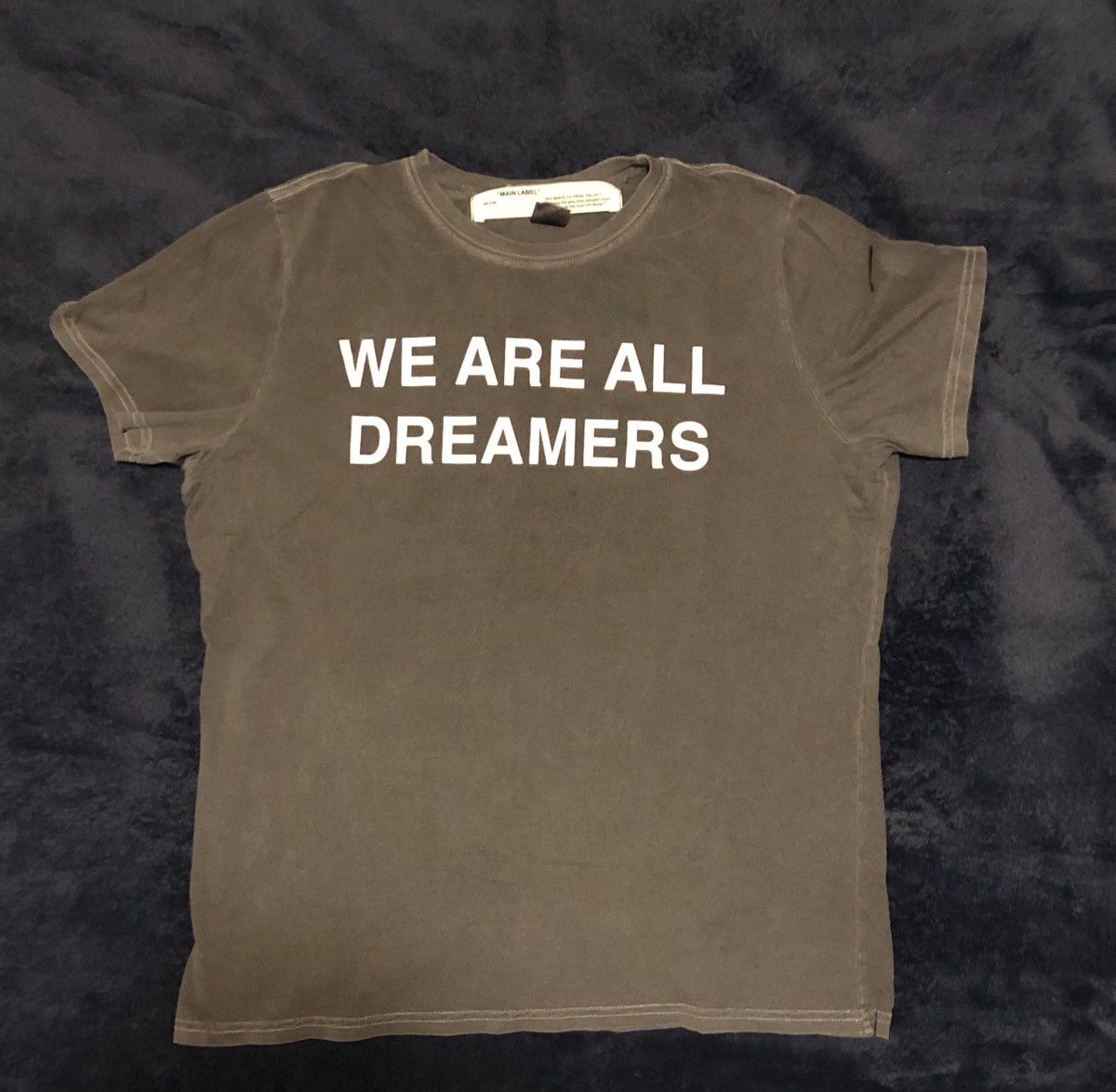 Off White Shirt OFF WHITE WE ARE ALL DREAMERS T Shirt FW18 Grailed
