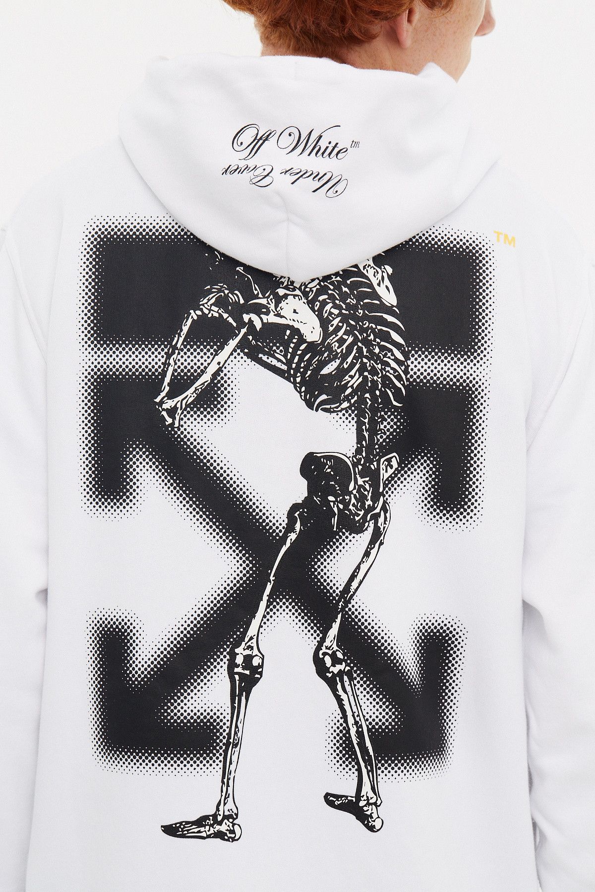 undercover off-white skeleton reversible - パーカー