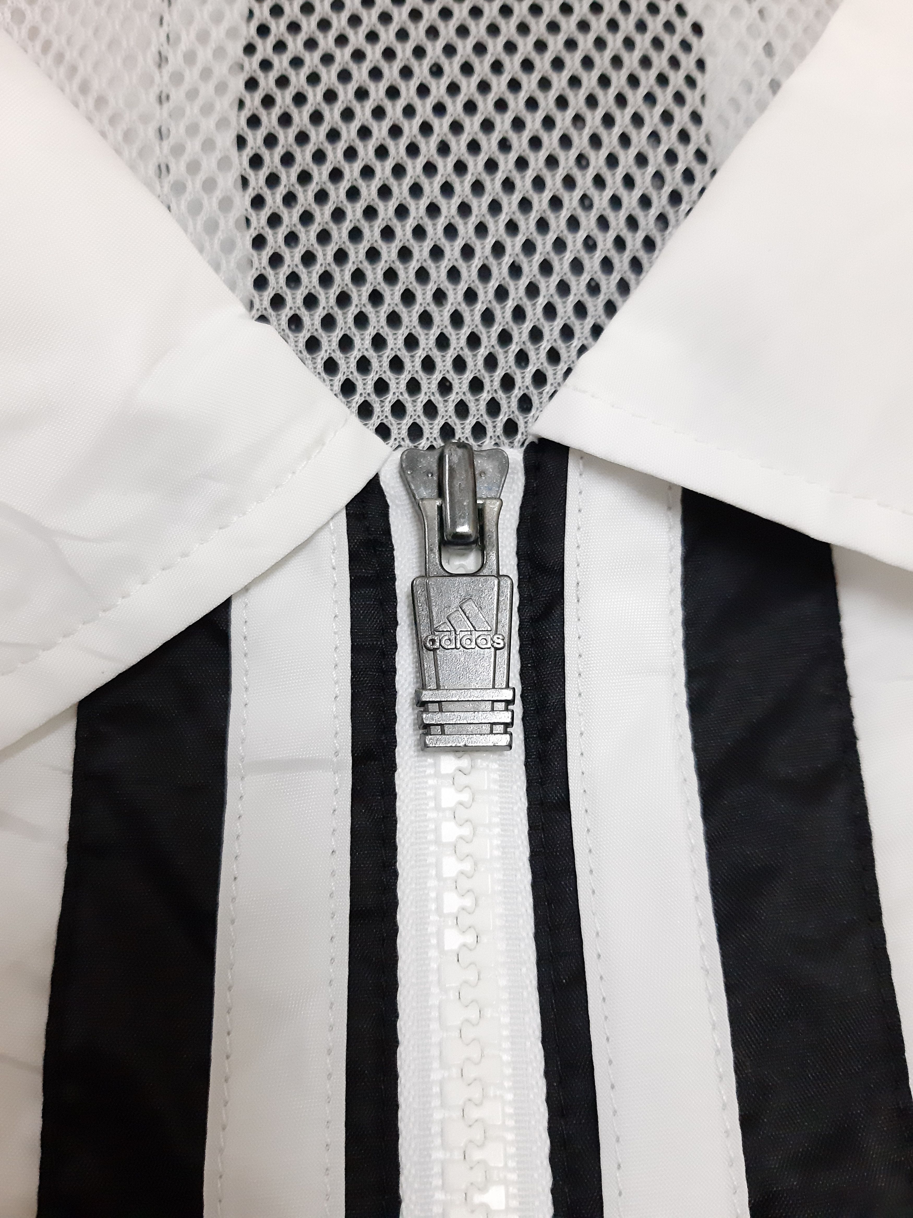 Adidas × Jeremy Scott Wintage 90s Adidas Windbreaker Tree Stripe Size US XL / EU 56 / 4 - 4 Thumbnail