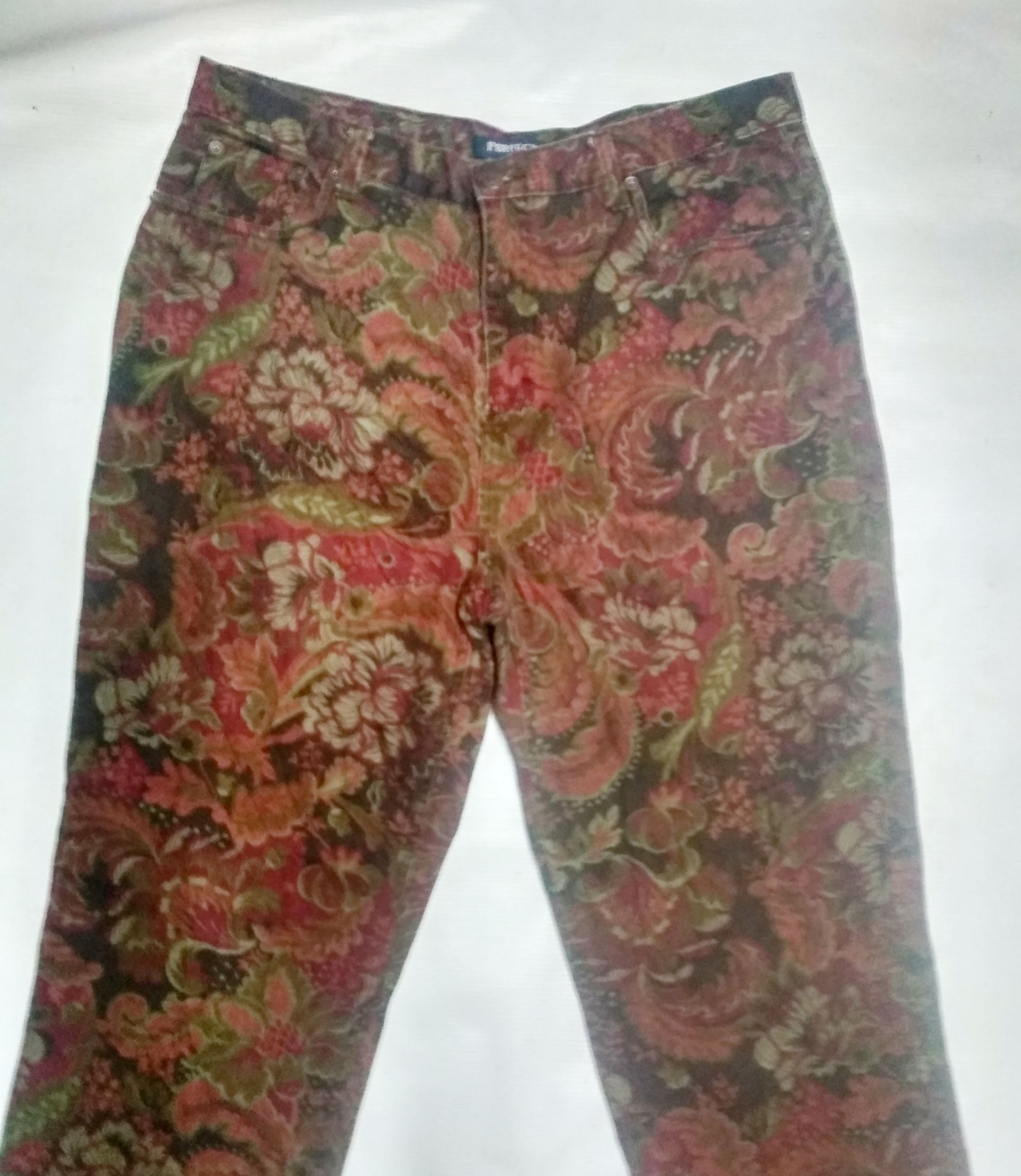 Bill Blass billblass.. perfect fit all print denim jeans Size US 36 / EU 52 - 1 Thumbnail