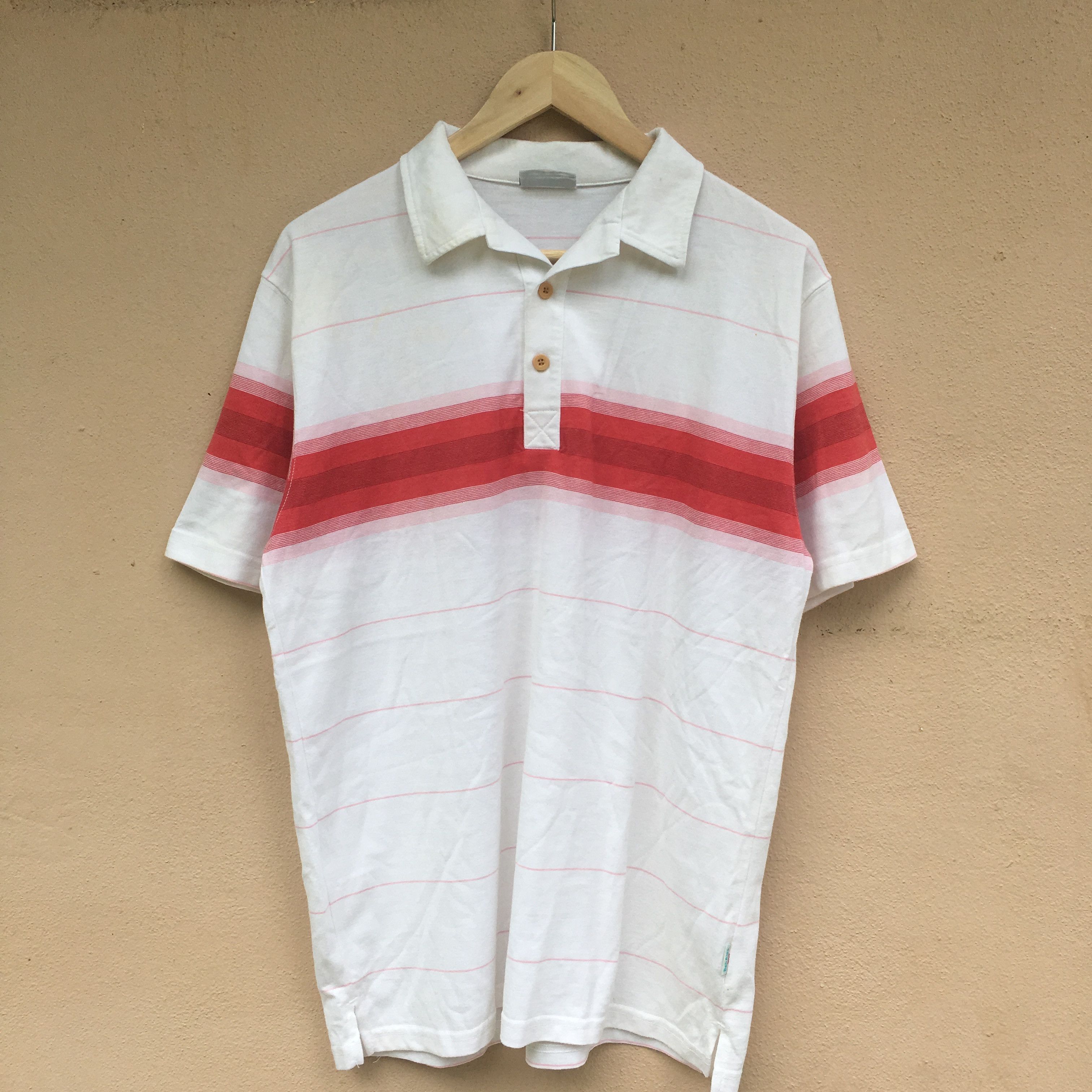 Vintage Vintage Ben Aipa Surfboard Striped Polos Surf Surfing Skate Size US XL / EU 56 / 4 - 1 Thumbnail