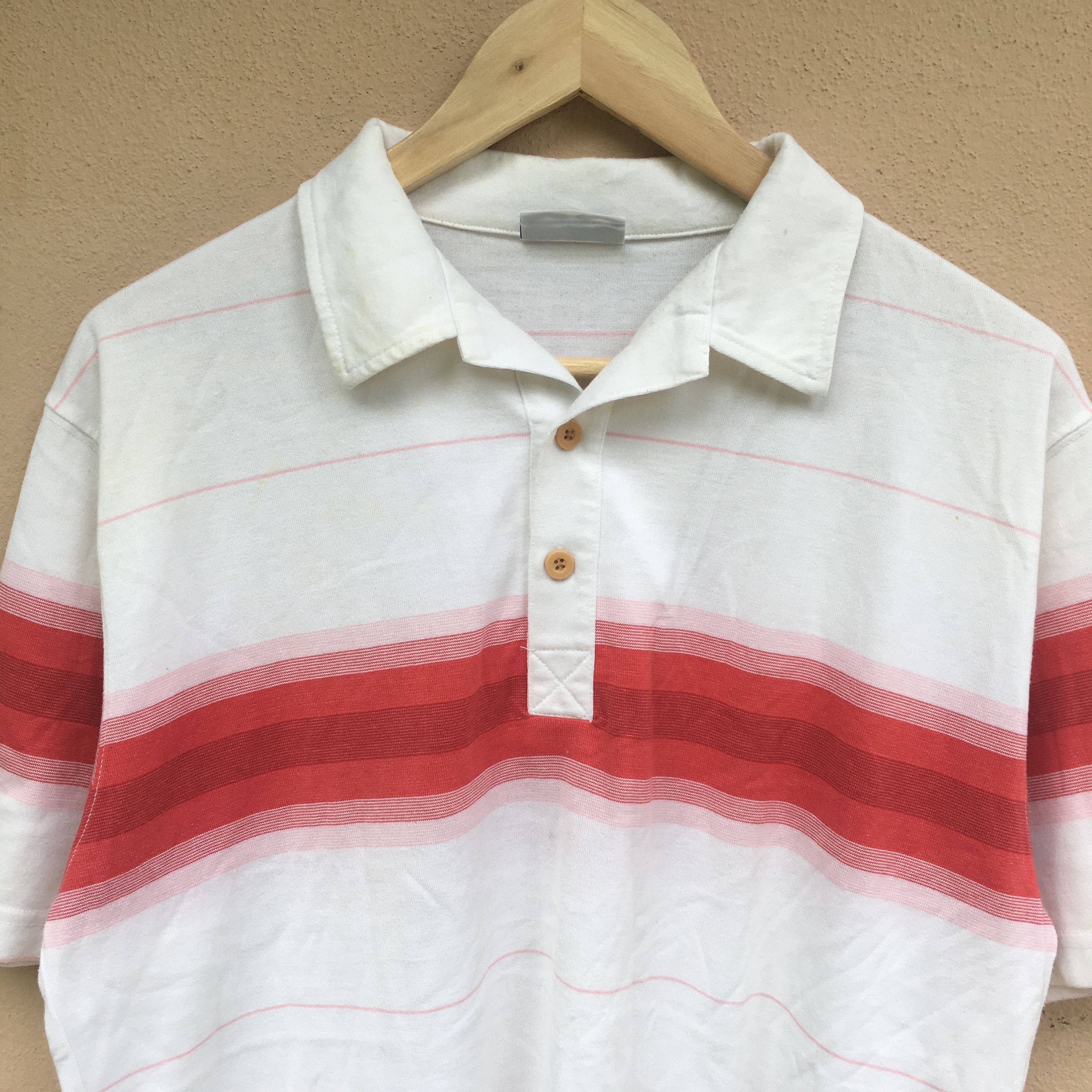 Vintage Vintage Ben Aipa Surfboard Striped Polos Surf Surfing Skate Size US XL / EU 56 / 4 - 3 Thumbnail