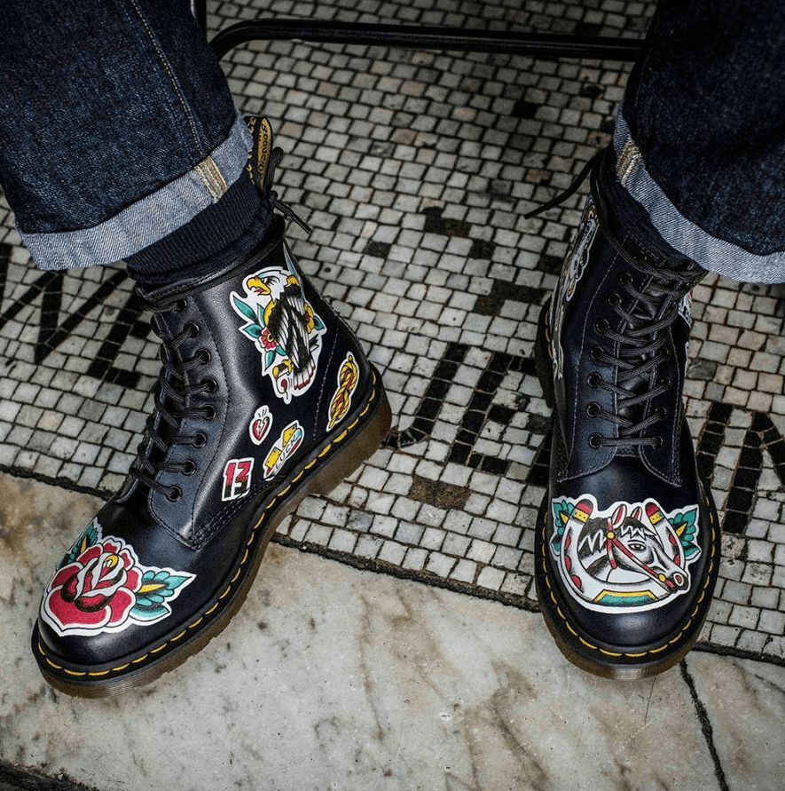 dr martens x chris lambert