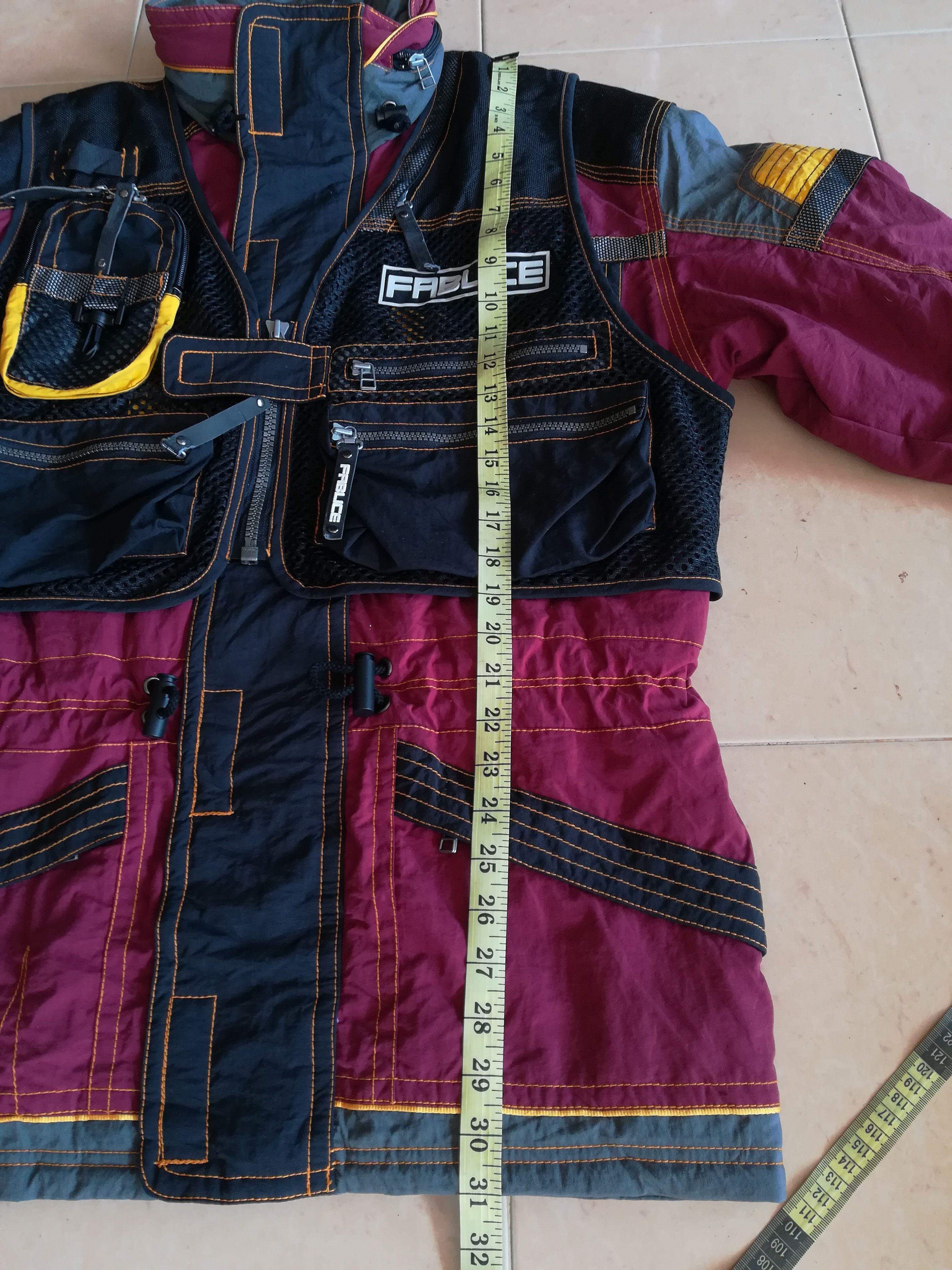 Japanese Brand Japanese Brand FABLICE Champion Team Hooded Ski Jacket Size US M / EU 48-50 / 2 - 13 Thumbnail