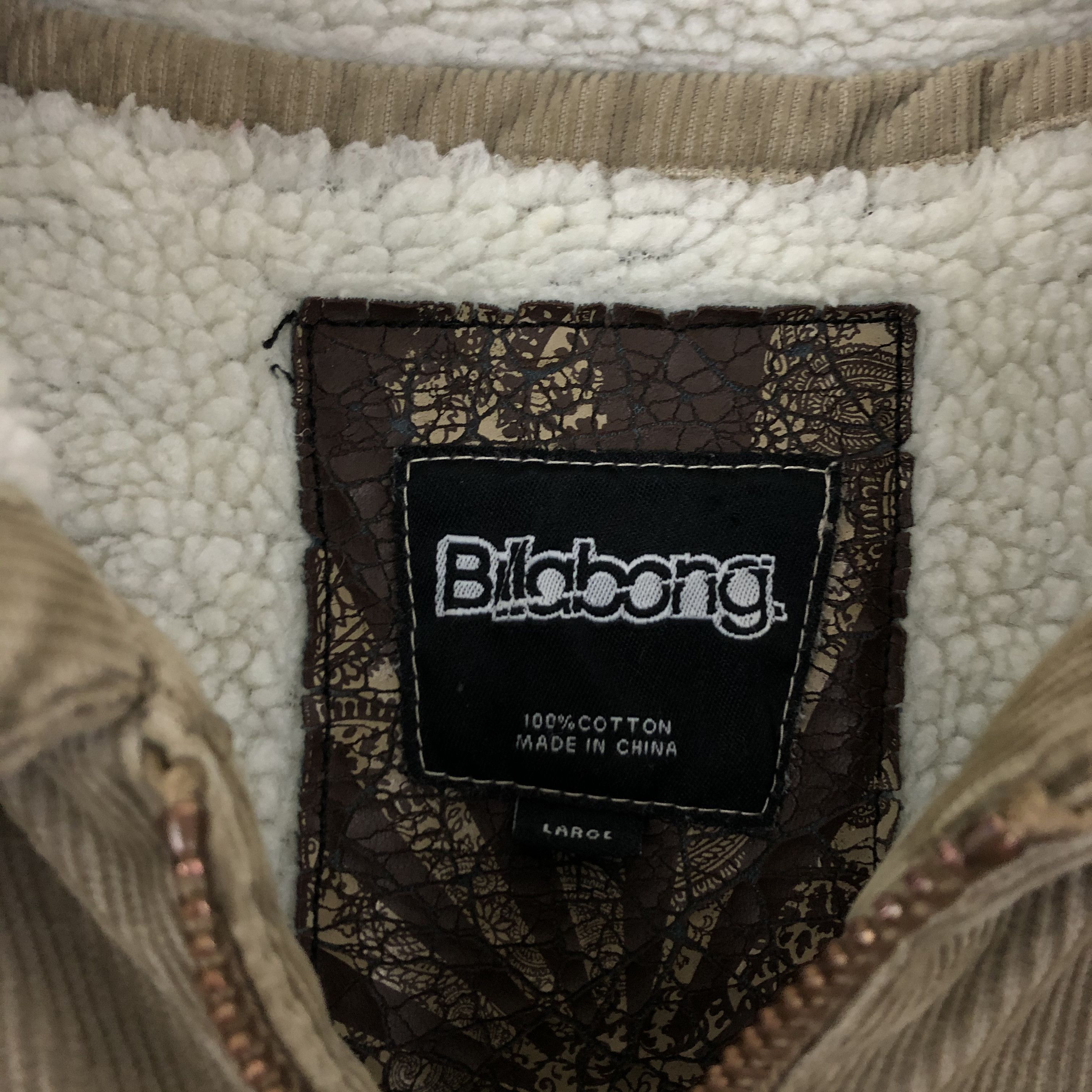 Vintage Brown Corduroy Fleece Collar Jacket / L Size US L / EU 52-54 / 3 - 4 Thumbnail