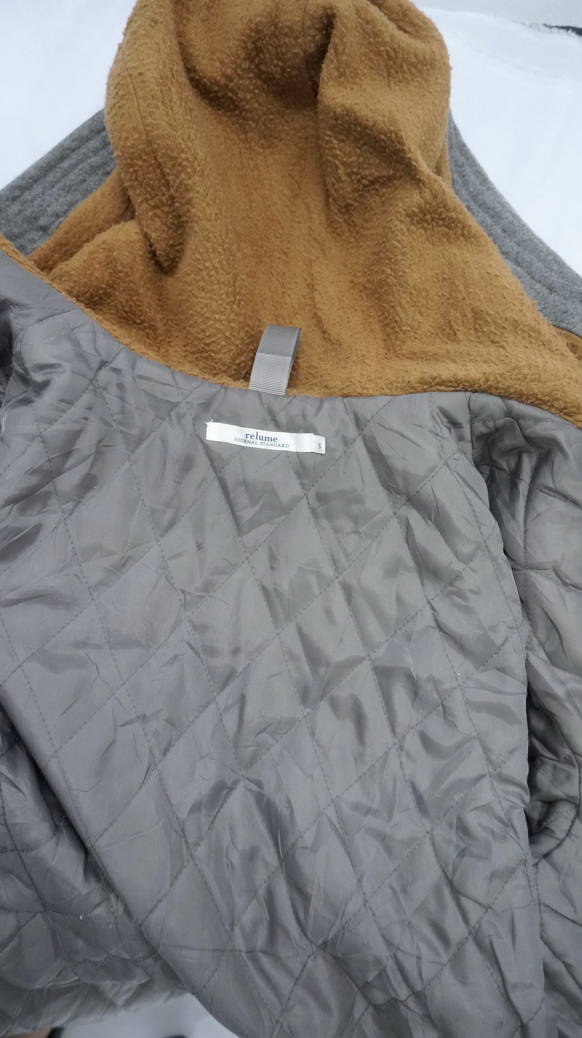 Journal Standard Relume Journal Standard Wool Blend Quilted Jacket Size US S / EU 44-46 / 1 - 6 Thumbnail