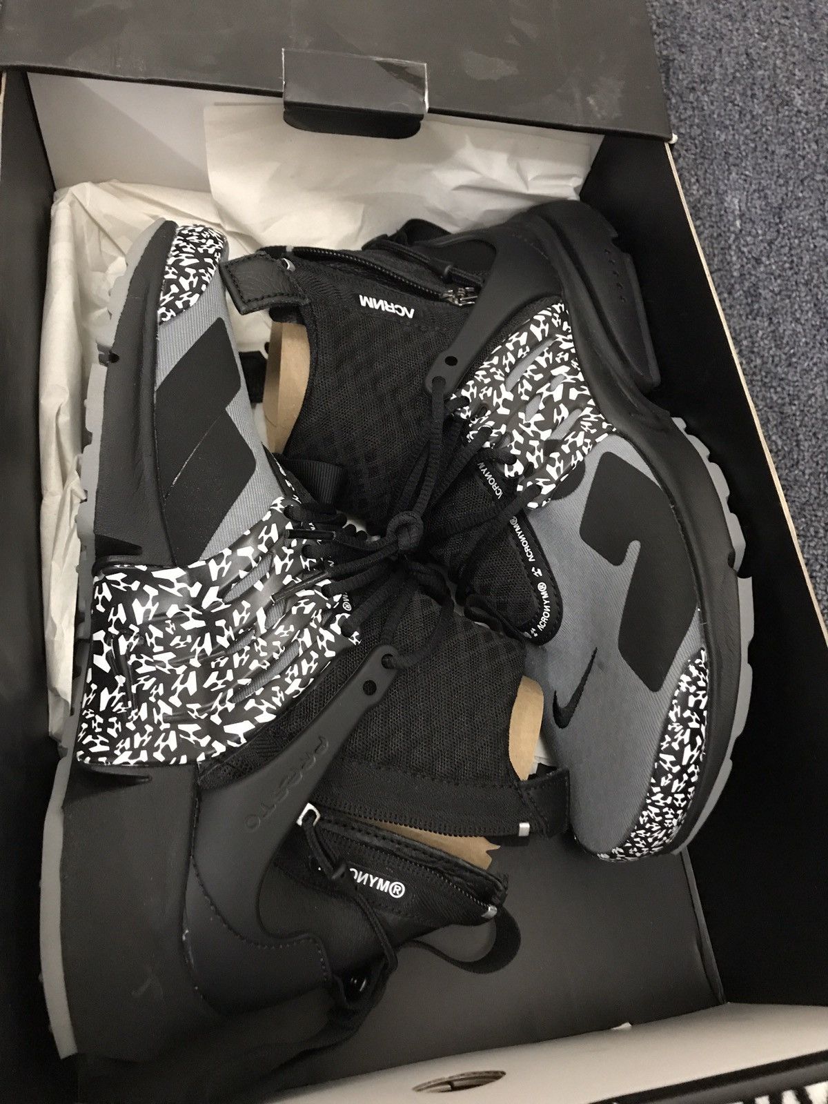 Acronym x Air Presto Mid Cool Grey 2018