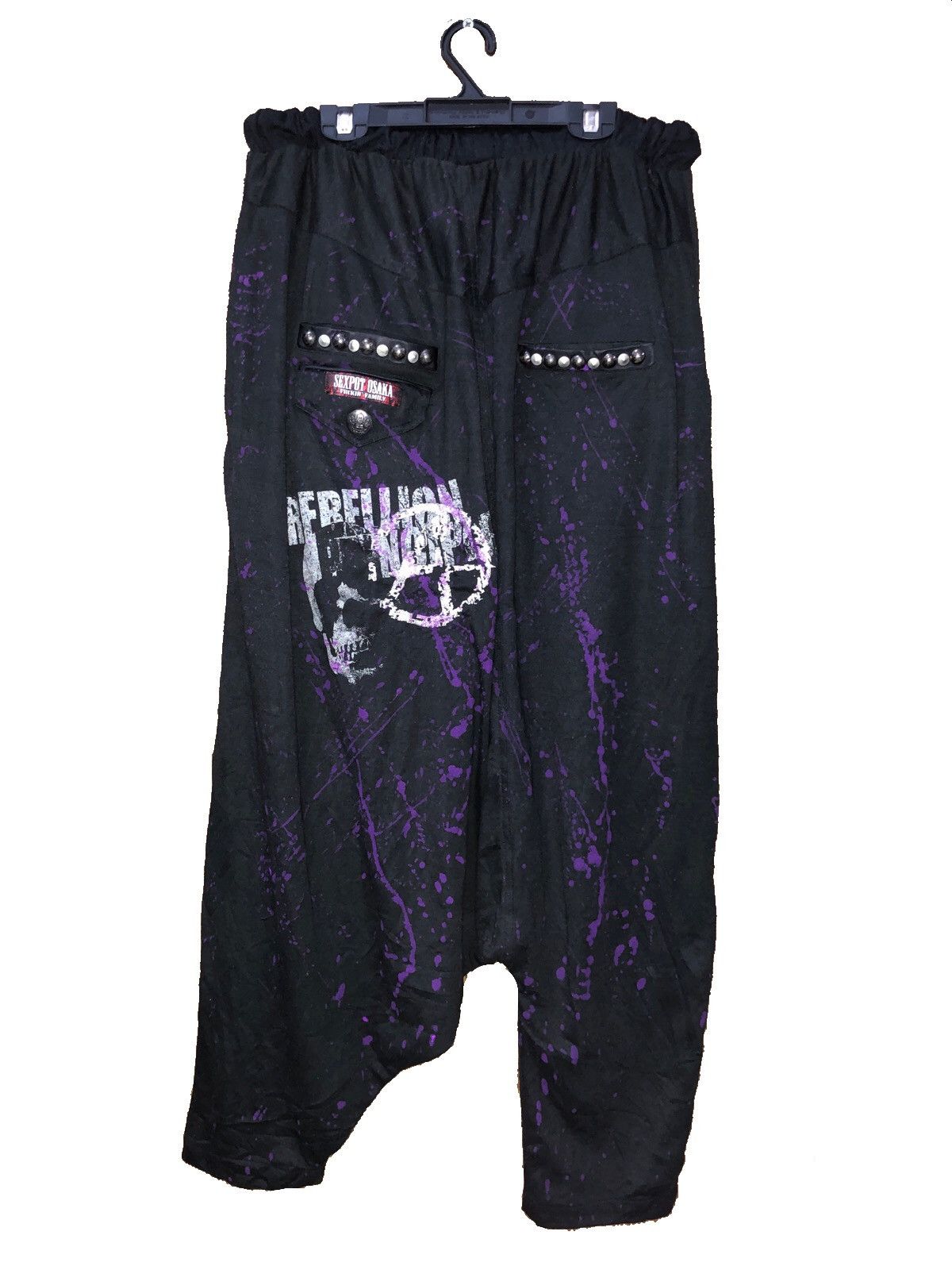Japanese Brand Sex Pot Harem Pants Free Size 28-36 Size US 32 / EU 48 - 5 Thumbnail
