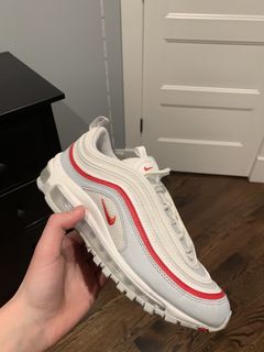 Nike air max 97 store white pure platinum university red