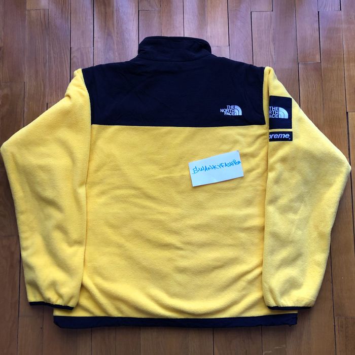 Supreme The North Face Arc Logo Denali Fleece Jacket Black