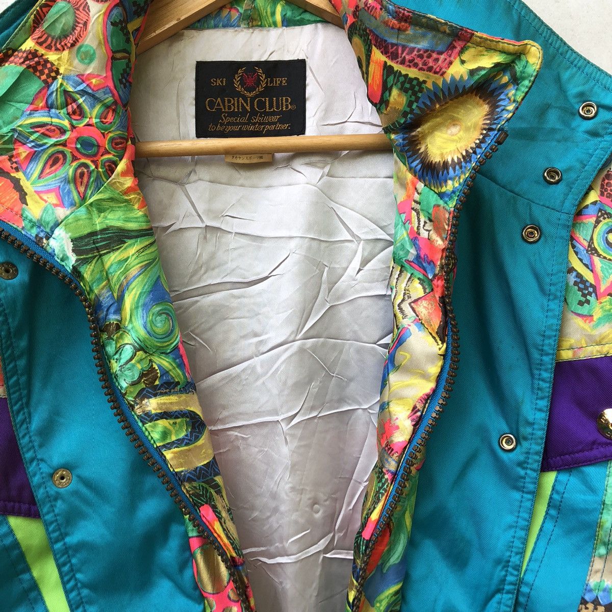 Descente Cabin club Ski Jacket Size US L / EU 52-54 / 3 - 3 Thumbnail