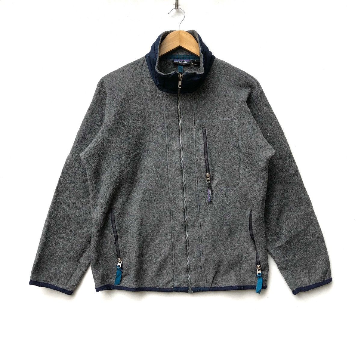 Patagonia × Vintage Vintage Patagonia Outdoor Brand Fleece Jacket Size US M / EU 48-50 / 2 - 1 Thumbnail