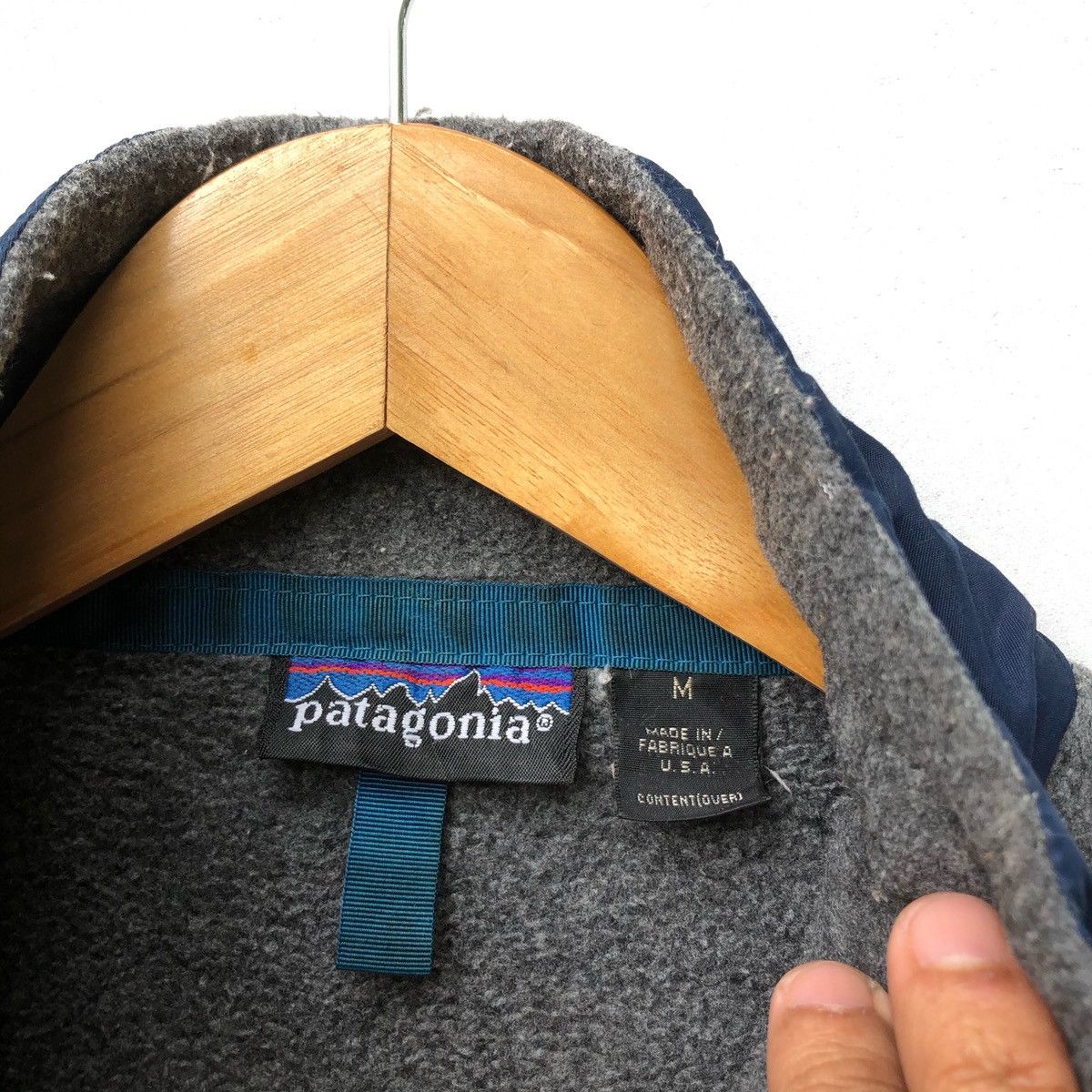 Patagonia × Vintage Vintage Patagonia Outdoor Brand Fleece Jacket Size US M / EU 48-50 / 2 - 5 Thumbnail
