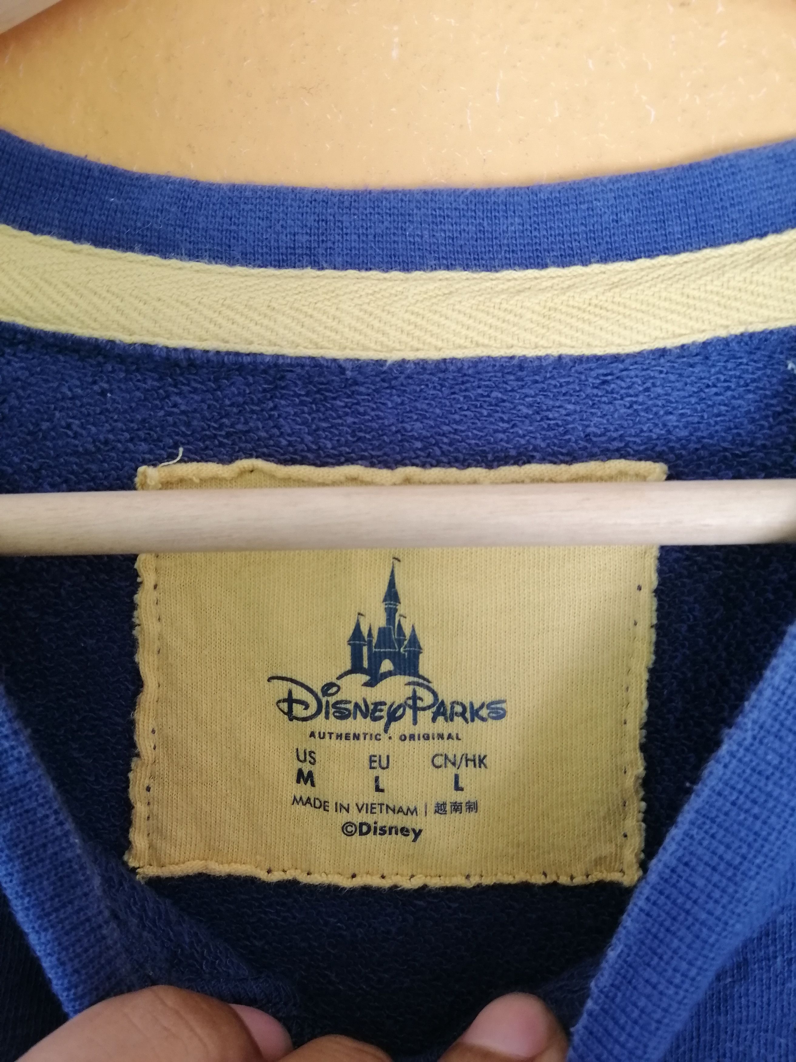 Disney Vintage Disney Park Embroidery Big Logo Sweatshirt B22 Size US L / EU 52-54 / 3 - 8 Thumbnail