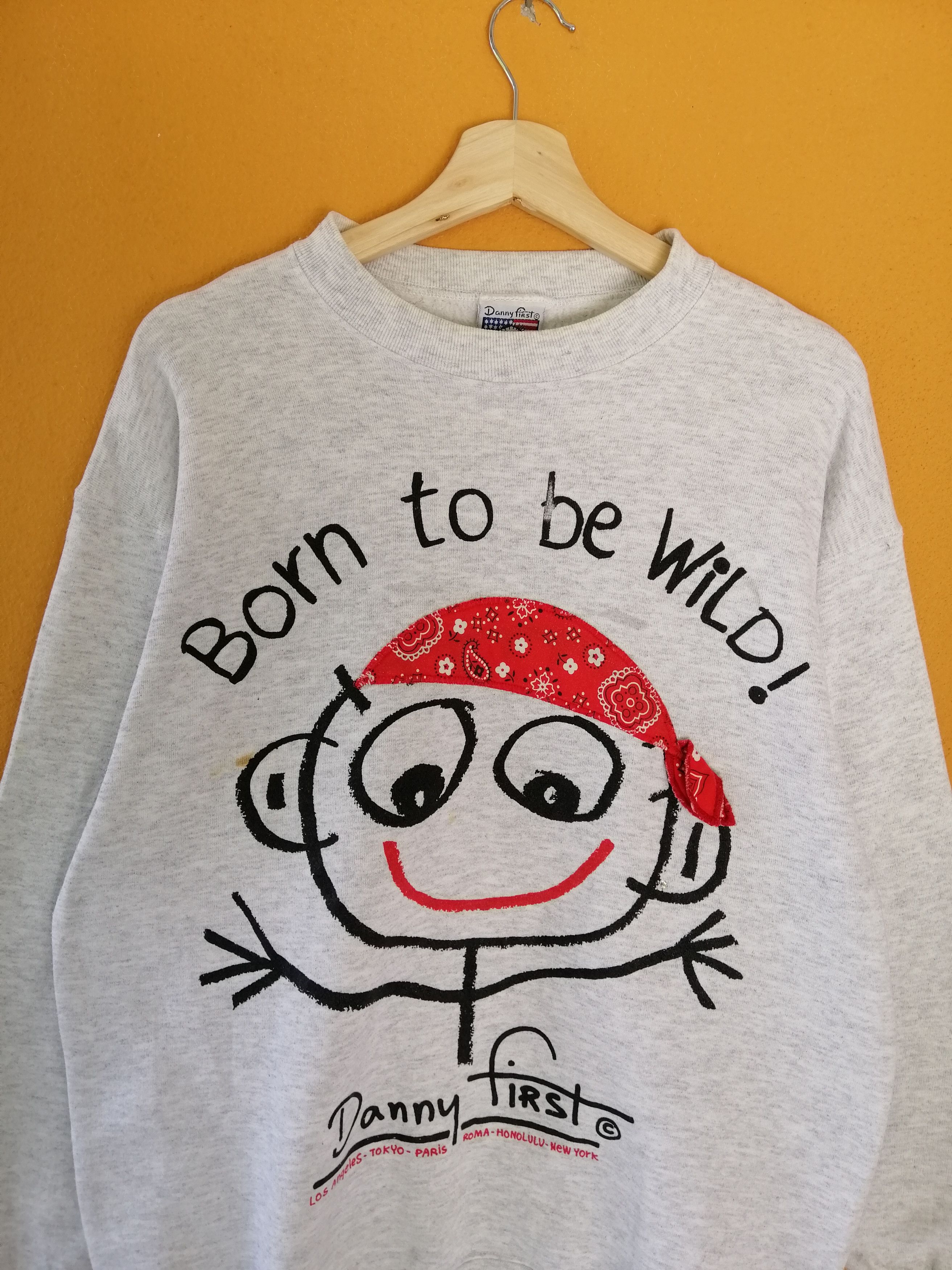 Vintage Vintage Danny First Bandana Crewneck Sweatshirt B22 Size US L / EU 52-54 / 3 - 6 Thumbnail