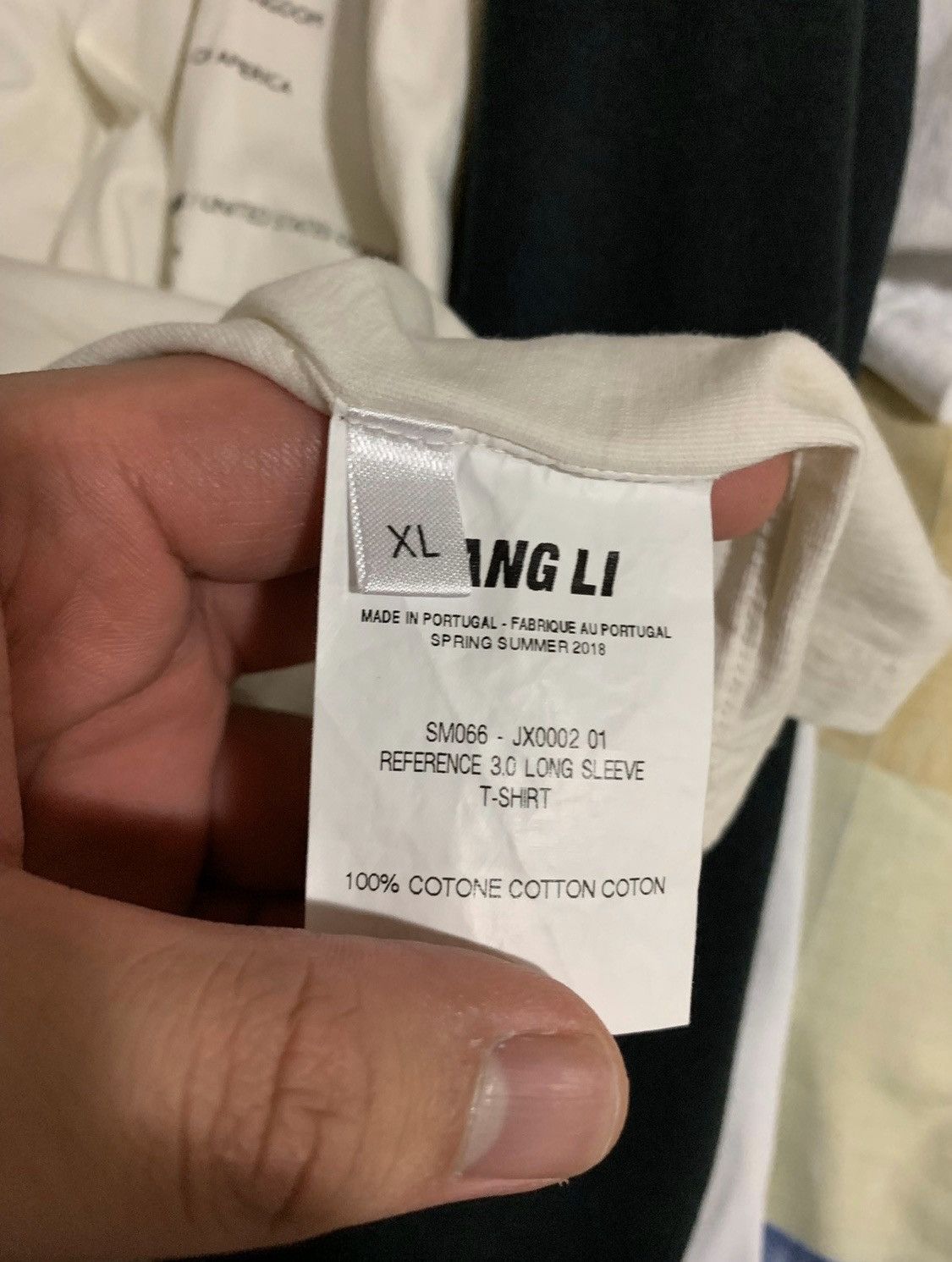 Yang Li Yang Li Reference Long Sleeve T-shirt | Grailed