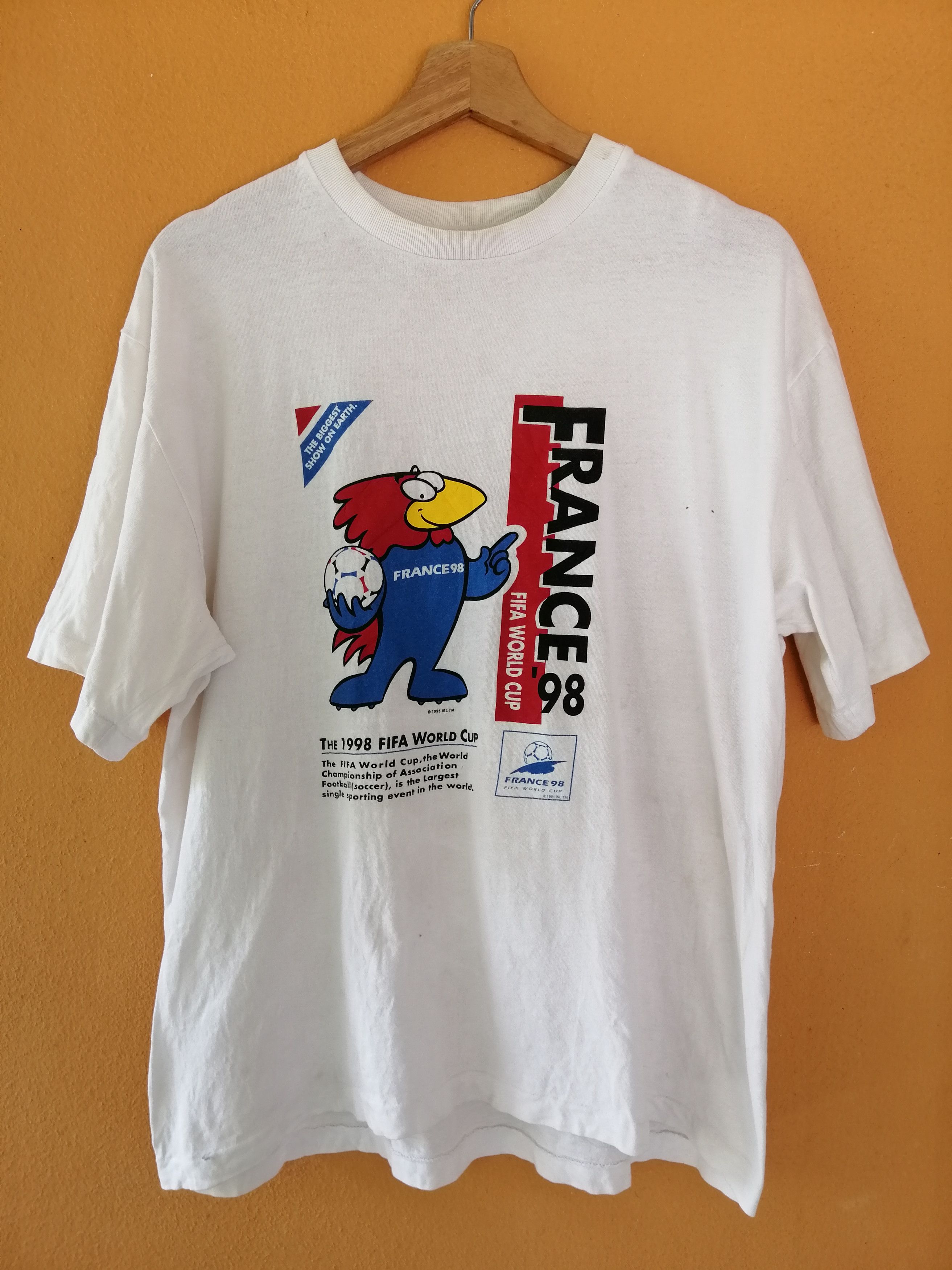 Other Vintage France Fifa World Cup 1998 Tshirt Size US M / EU 48-50 / 2 - 1 Thumbnail