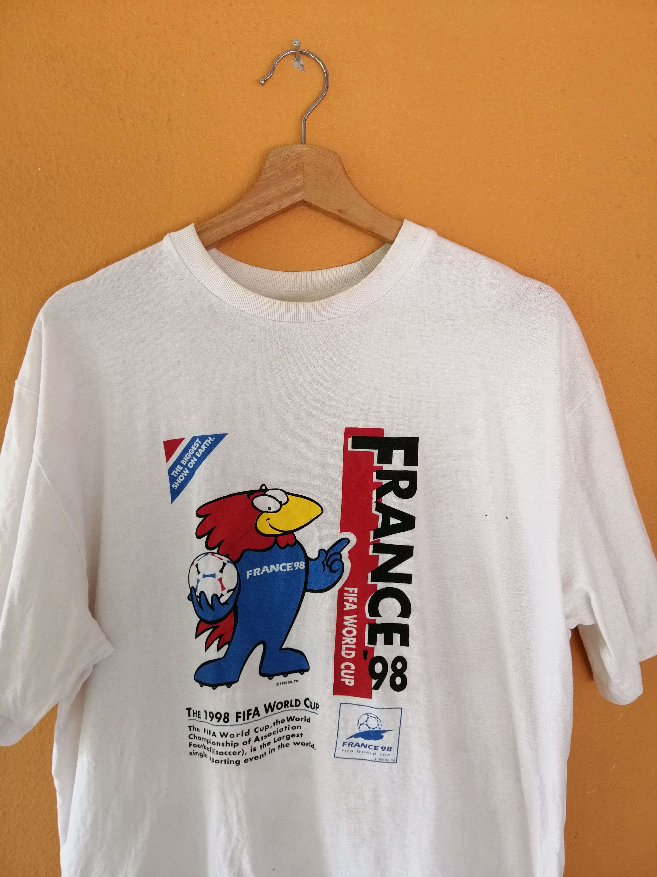 Other Vintage France Fifa World Cup 1998 Tshirt Size US M / EU 48-50 / 2 - 7 Thumbnail