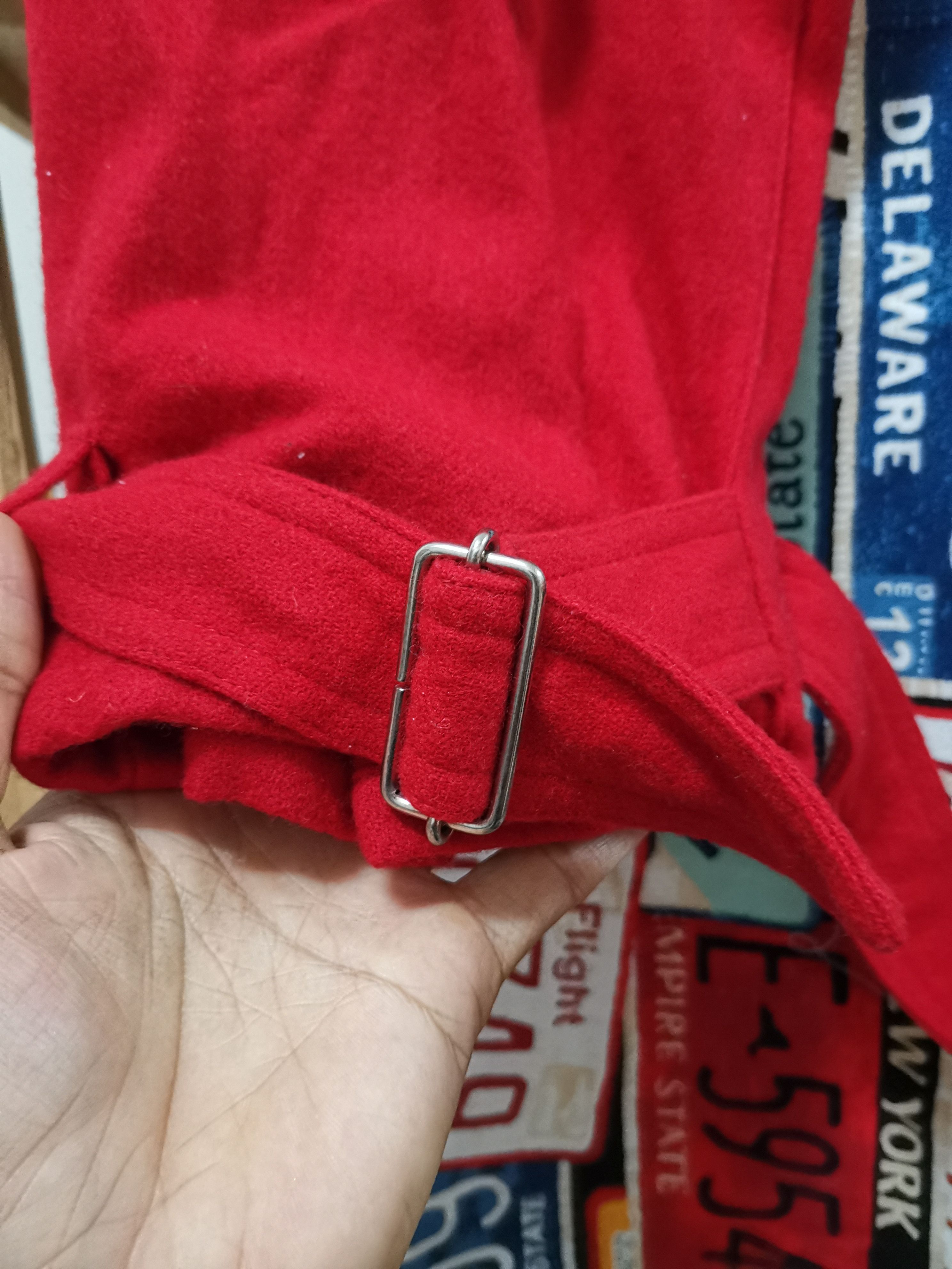 Japanese Brand Super Lovers Wool Blend Bondage Cropped Pants Size US 27 - 7 Thumbnail