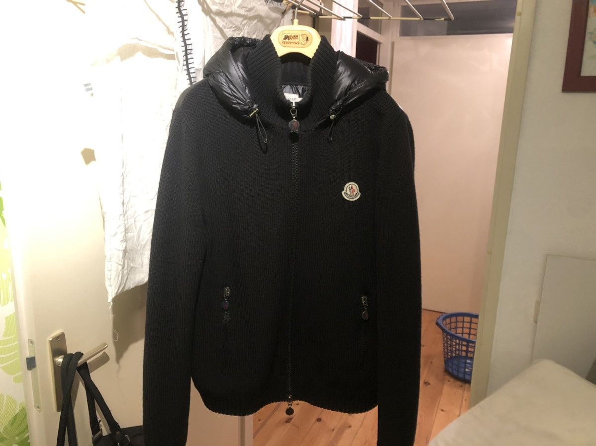 Moncler Moncler Maglione Tricot Cardigan Puffer Jacket | Grailed