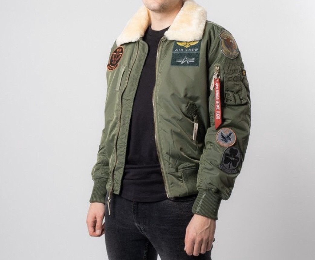 Alpha Industries Injector III Patch Jacket Grailed