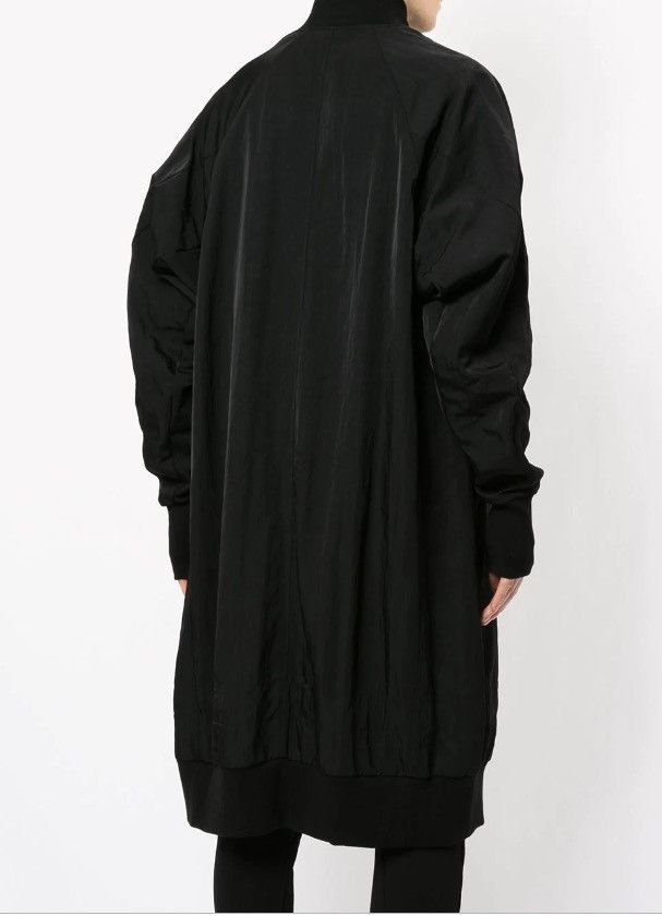 Julius Julius black textured nylon twill oversized coat Size US M / EU 48-50 / 2 - 3 Thumbnail