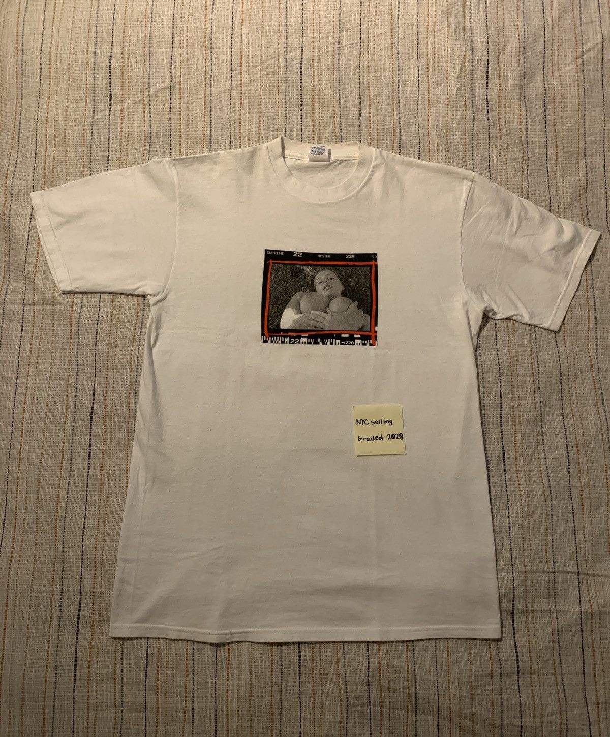 Supreme Supreme X Terry Richardson Naked Girl Tee 2003 White Large