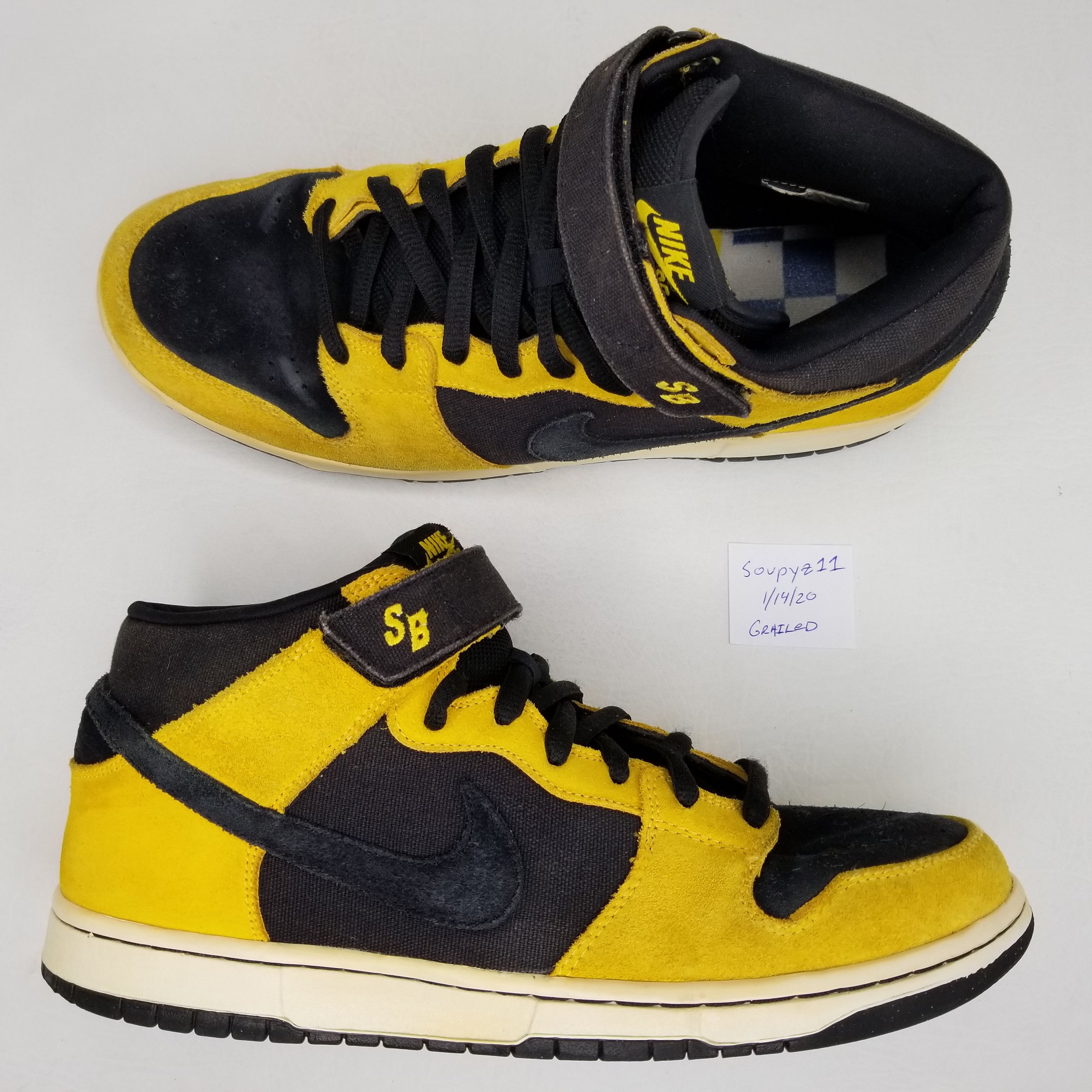 Nike sb dunk mid wu tang deals