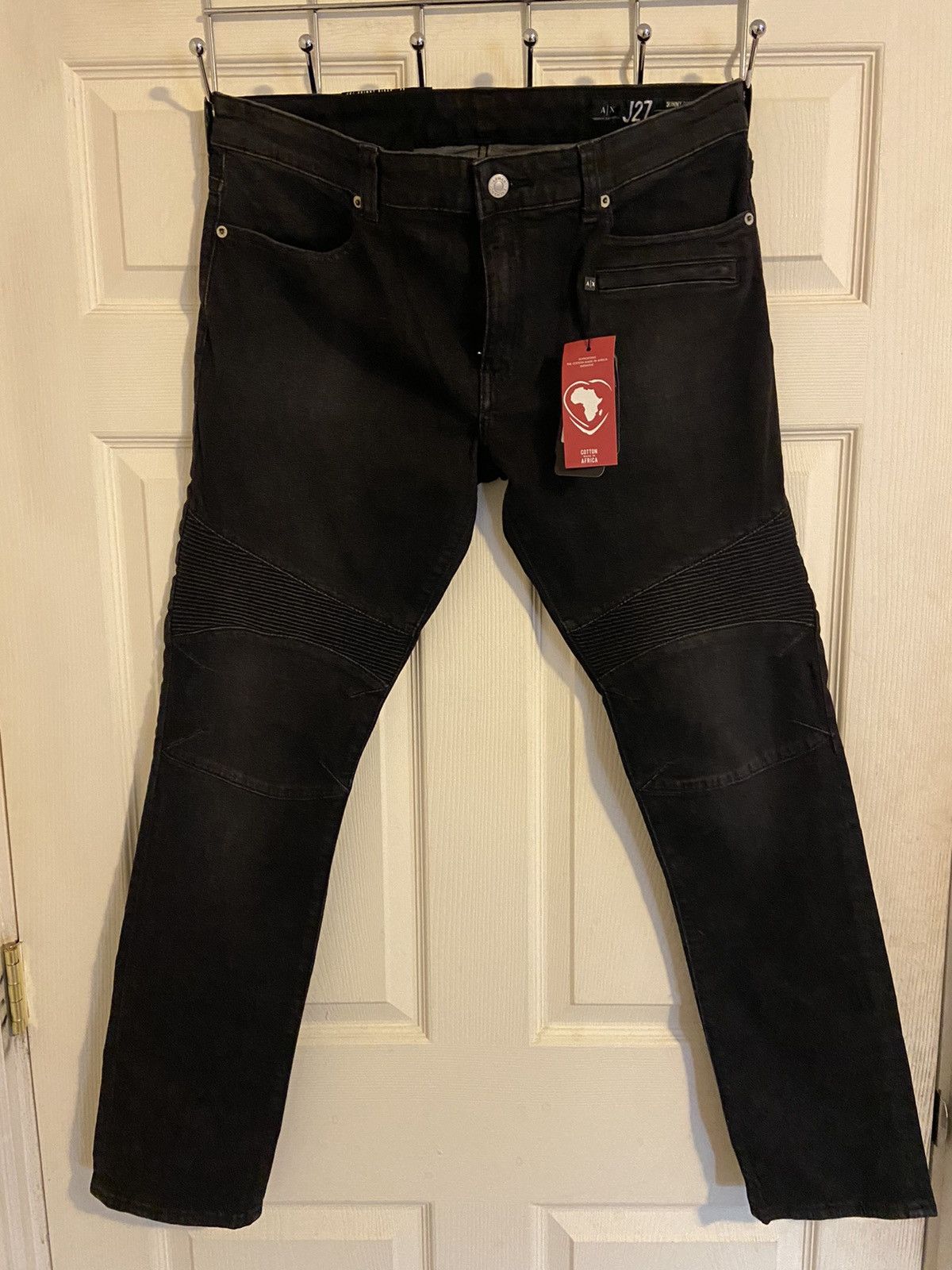 Armani Exchange Biker Jeans x Armani Exchange Grailed