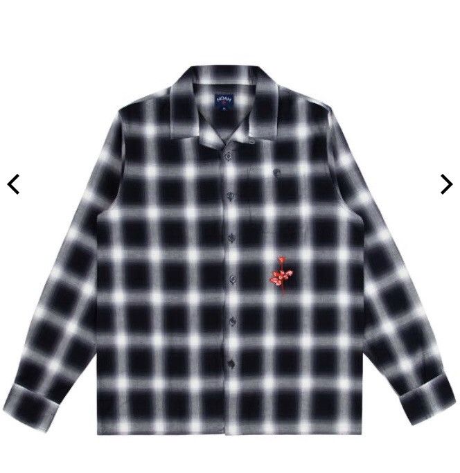 Noah Violator Rose Shadow Plaid Flannel Shirt | Grailed